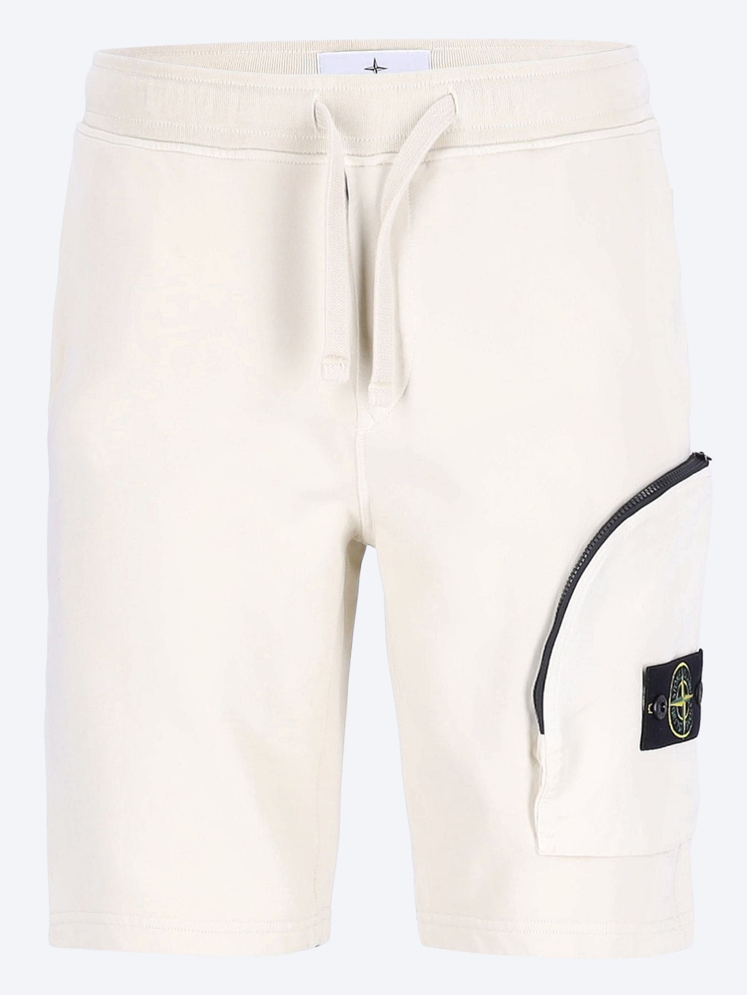 Cotton fleece, garment dyed shorts 1