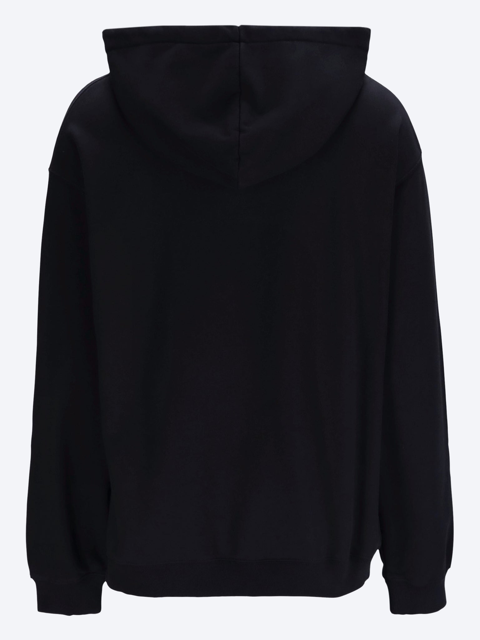 Cotton fleece relaxed hoodie 3