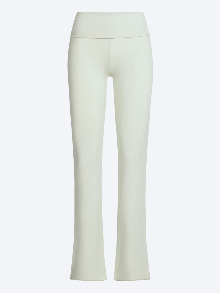 Cotton jersey foldover pants 1