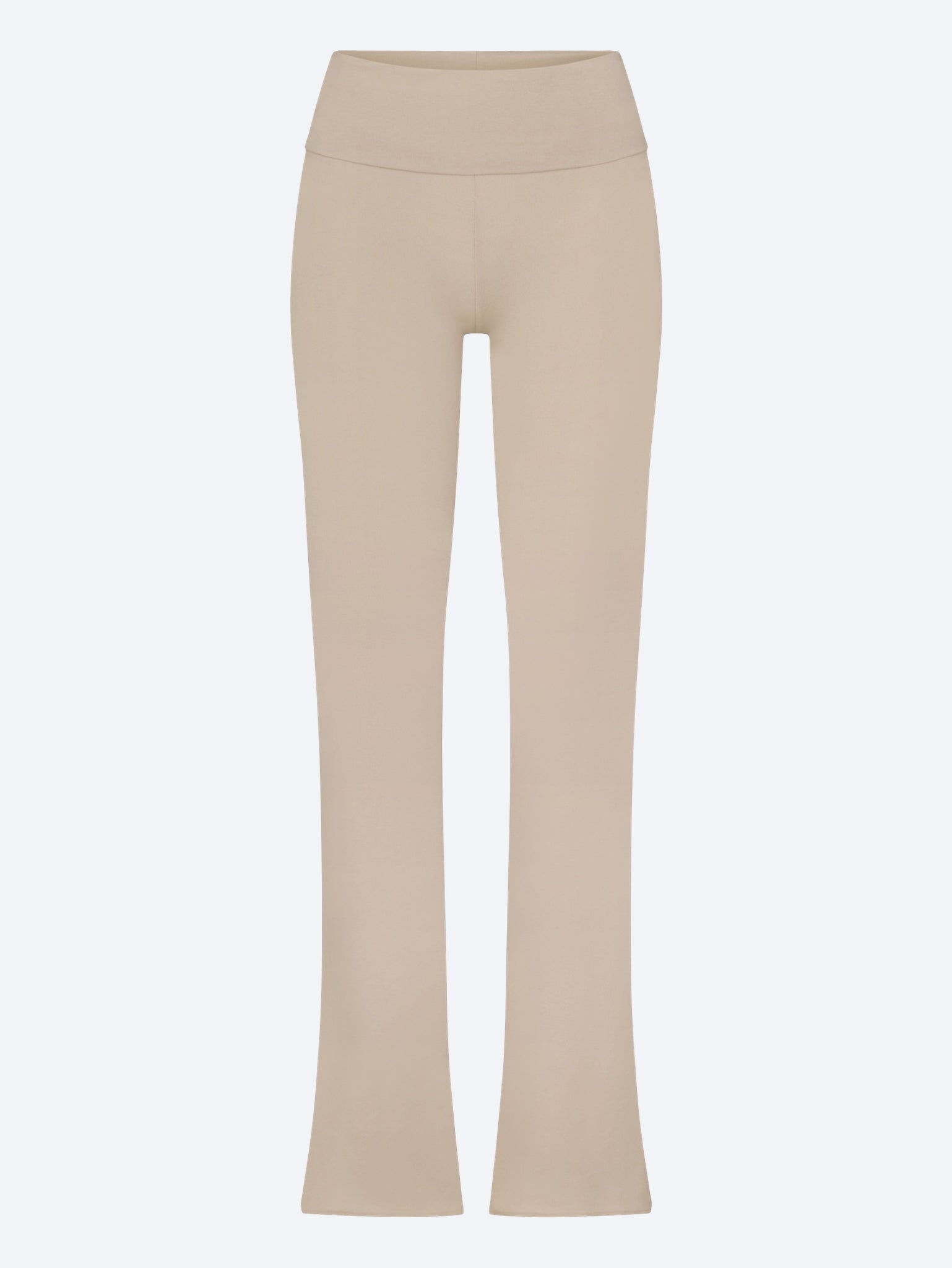 Cotton jersey foldover pants 1