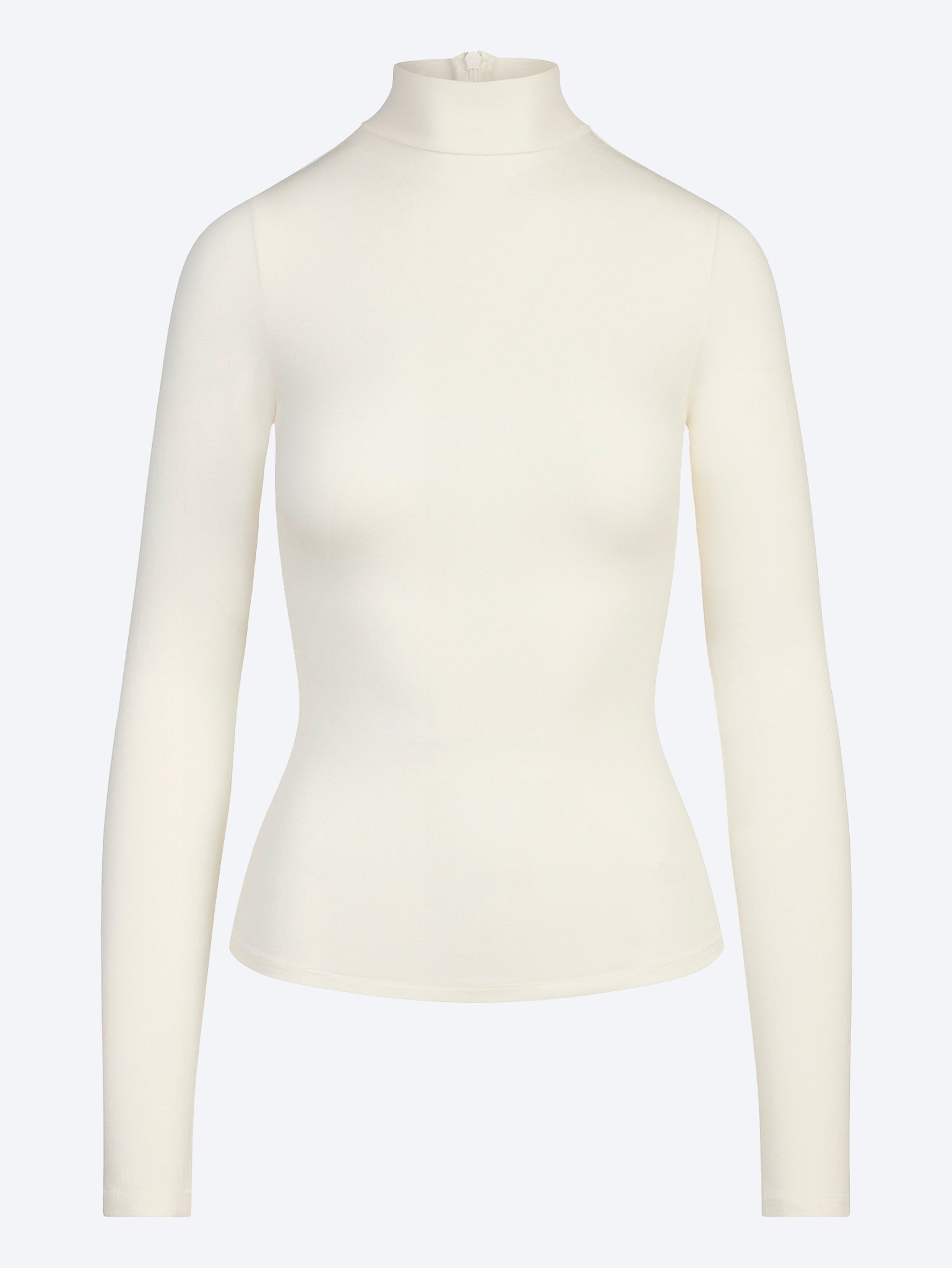Col roulé en jersey de coton 1