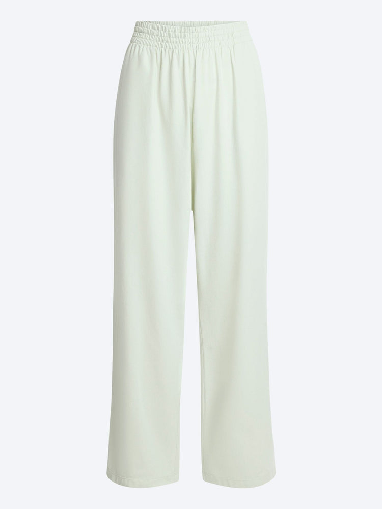 Cotton jersey wide leg pants 1