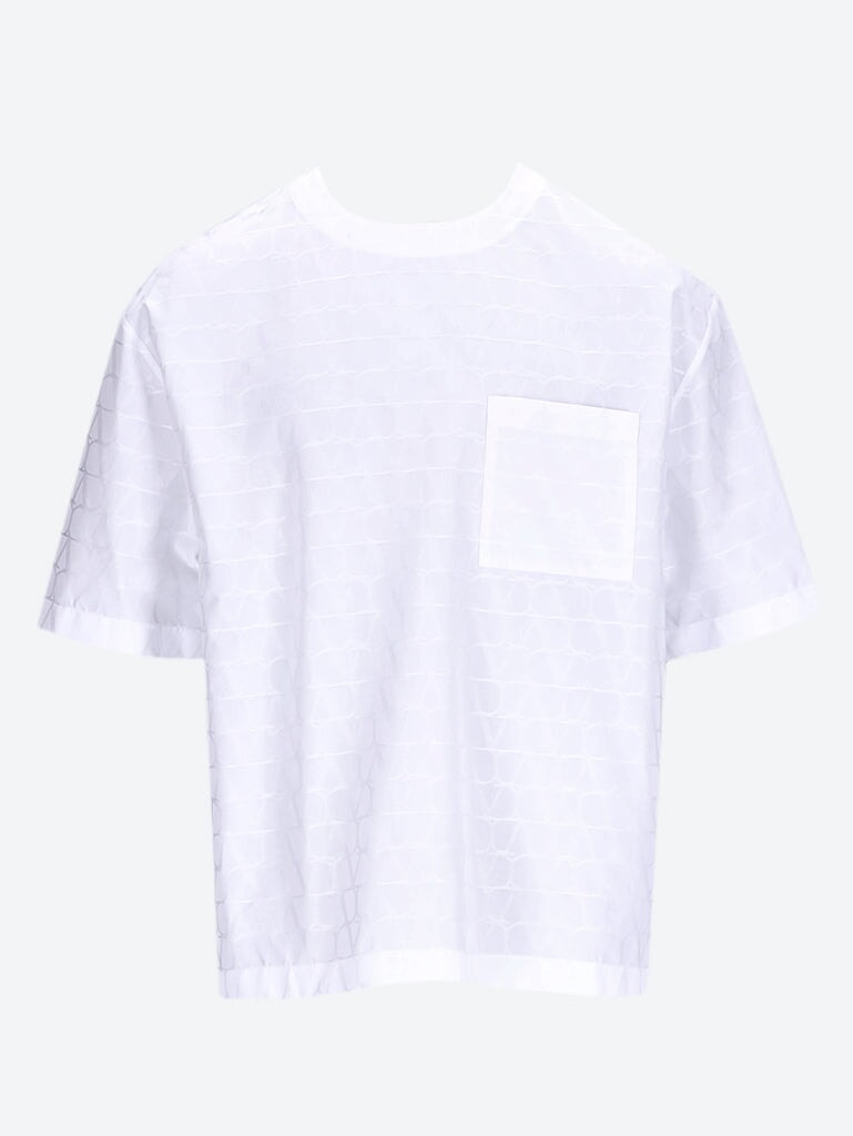 Cotton popeline t-shirt 1