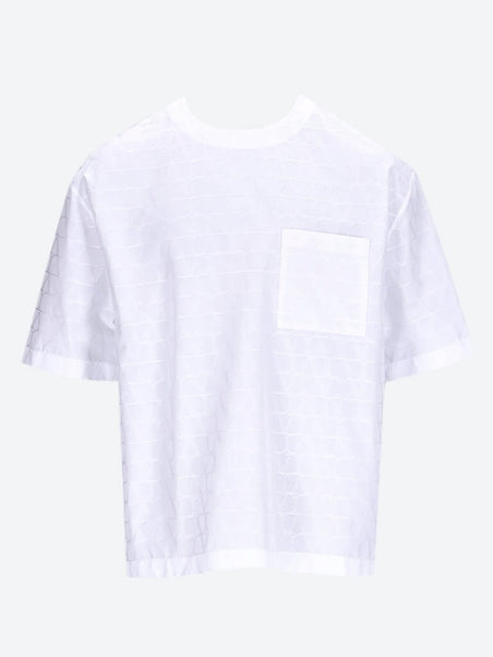 Cotton popeline t-shirt