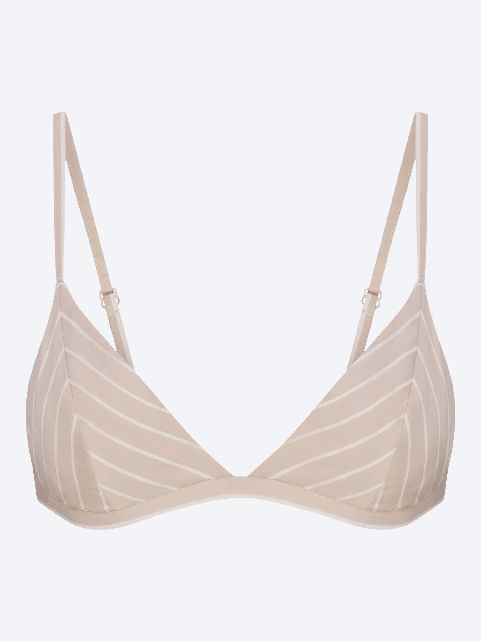 Cotton poplin bralette 1