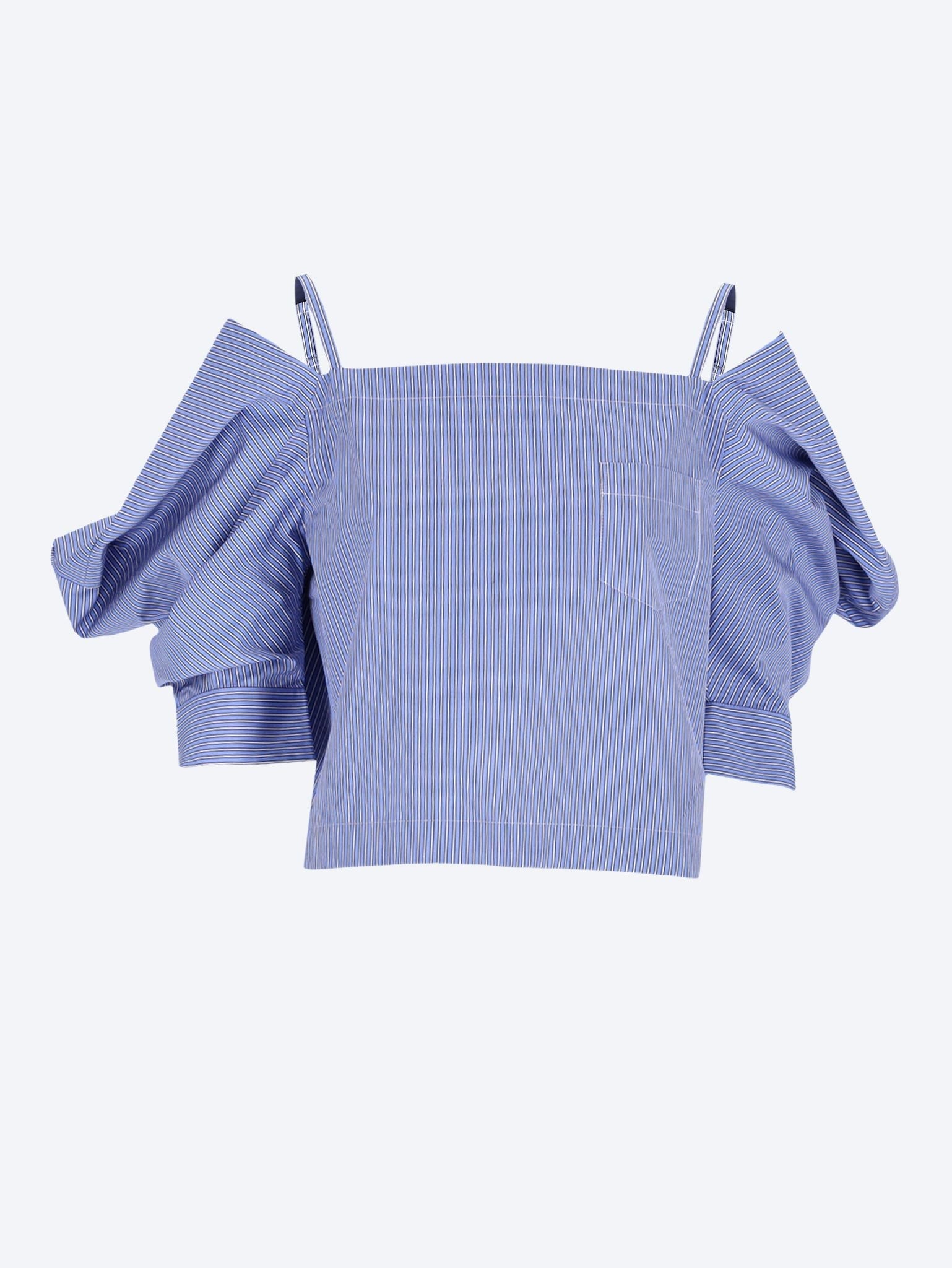 Cotton poplin sweater 1