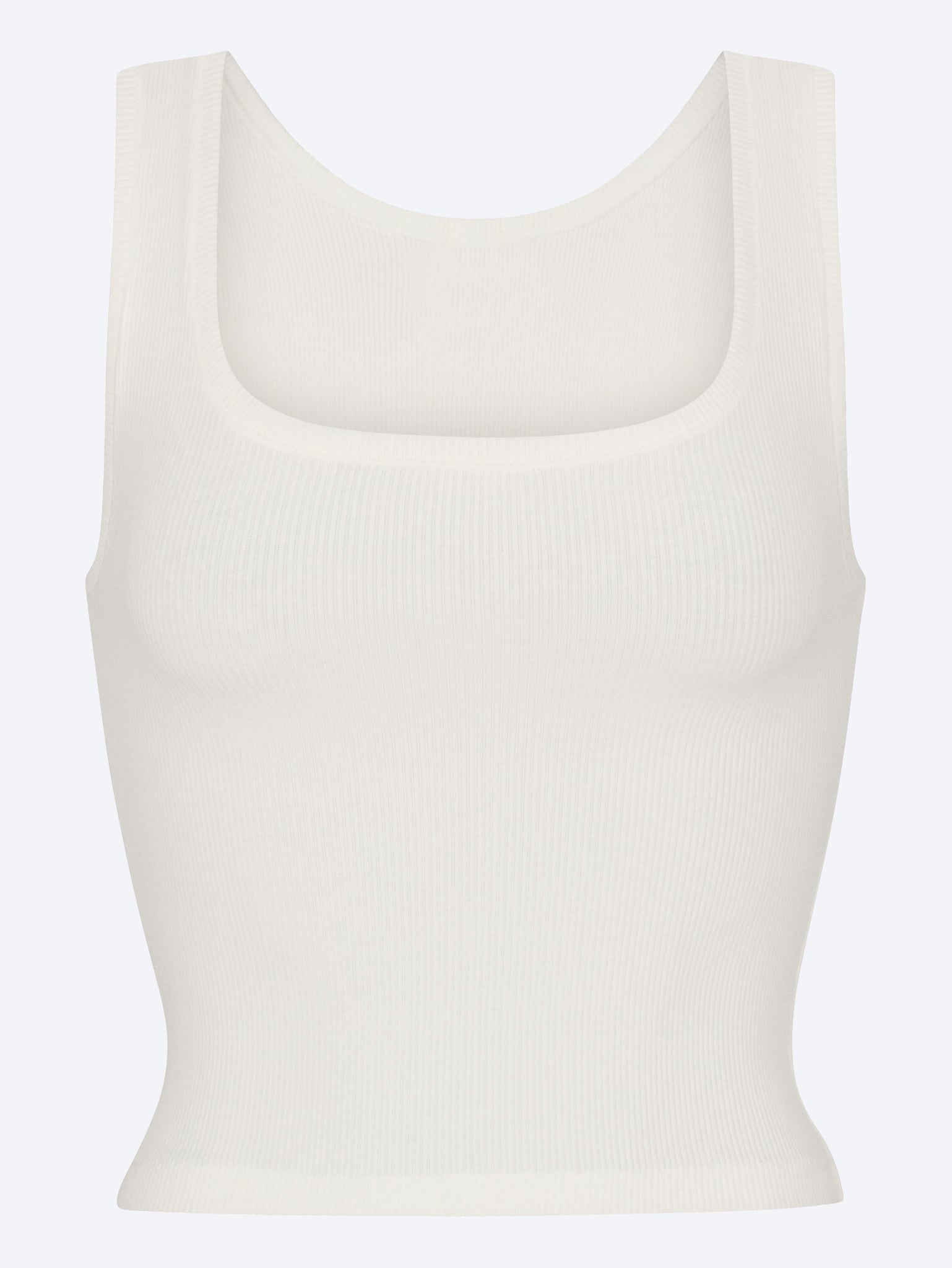 Tanktop aus Baumwollripp 1