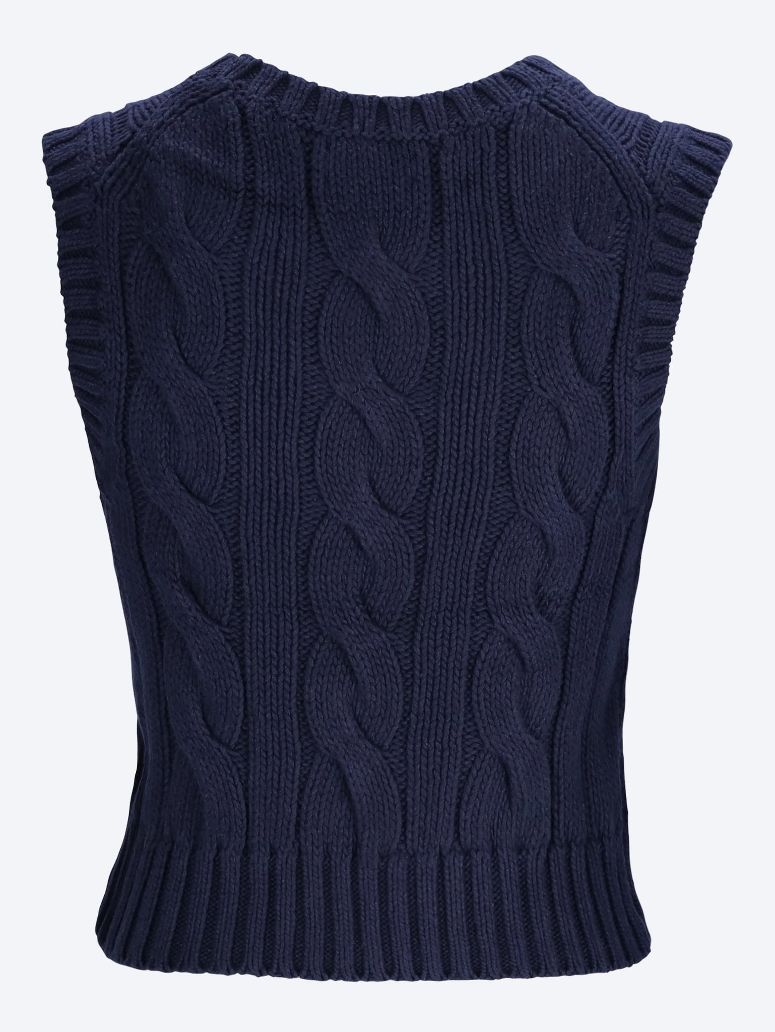 Cotton sleeveless sweater 3
