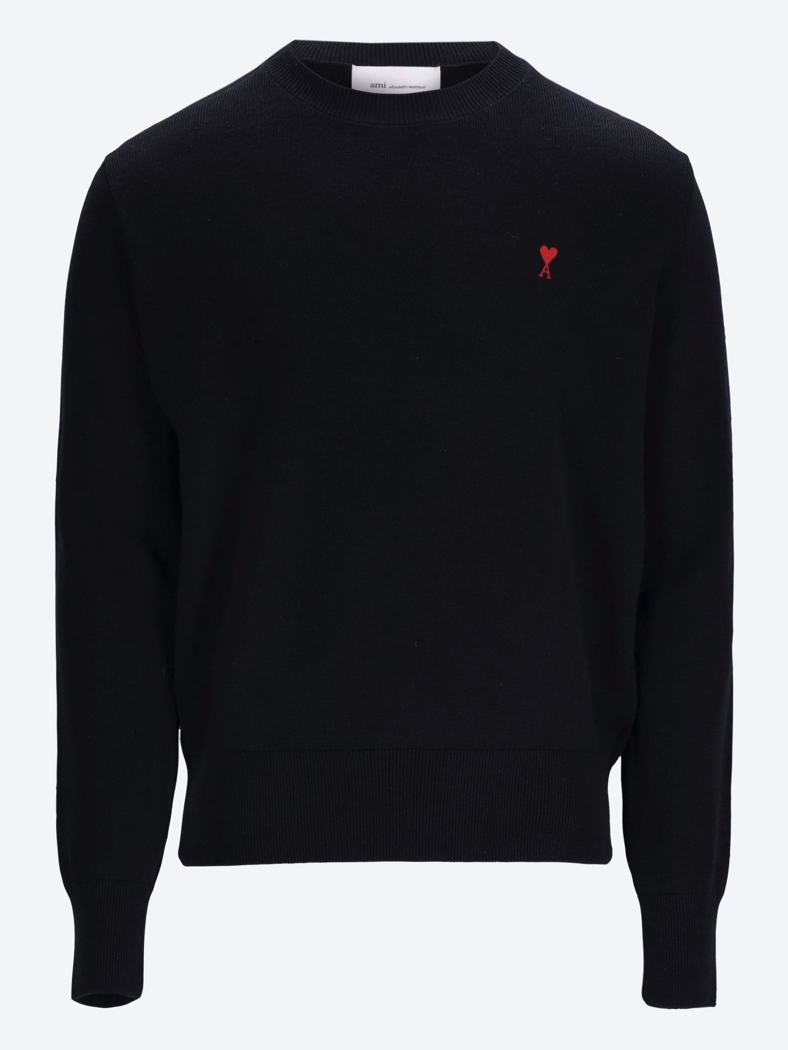 Pullover mit Rundhalsausschnitt und Ami de Coeur-Pullover 1