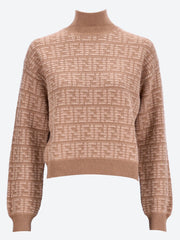 Crochet ff cash turtleneck sweater ref: