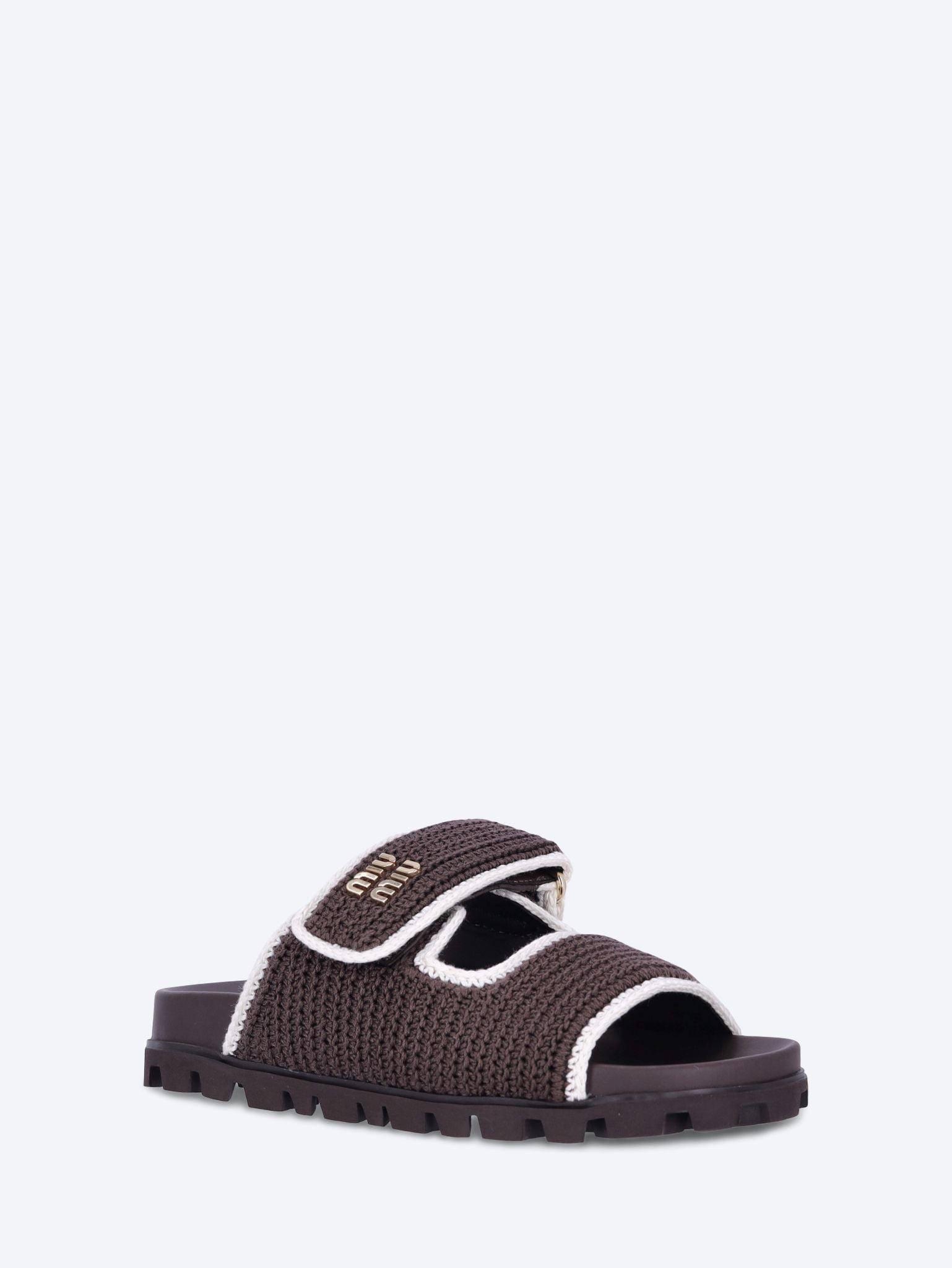 Crochet knit slides 2