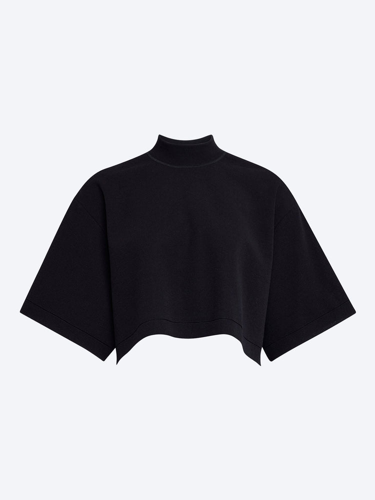 Knitted cropped t-shirt 2