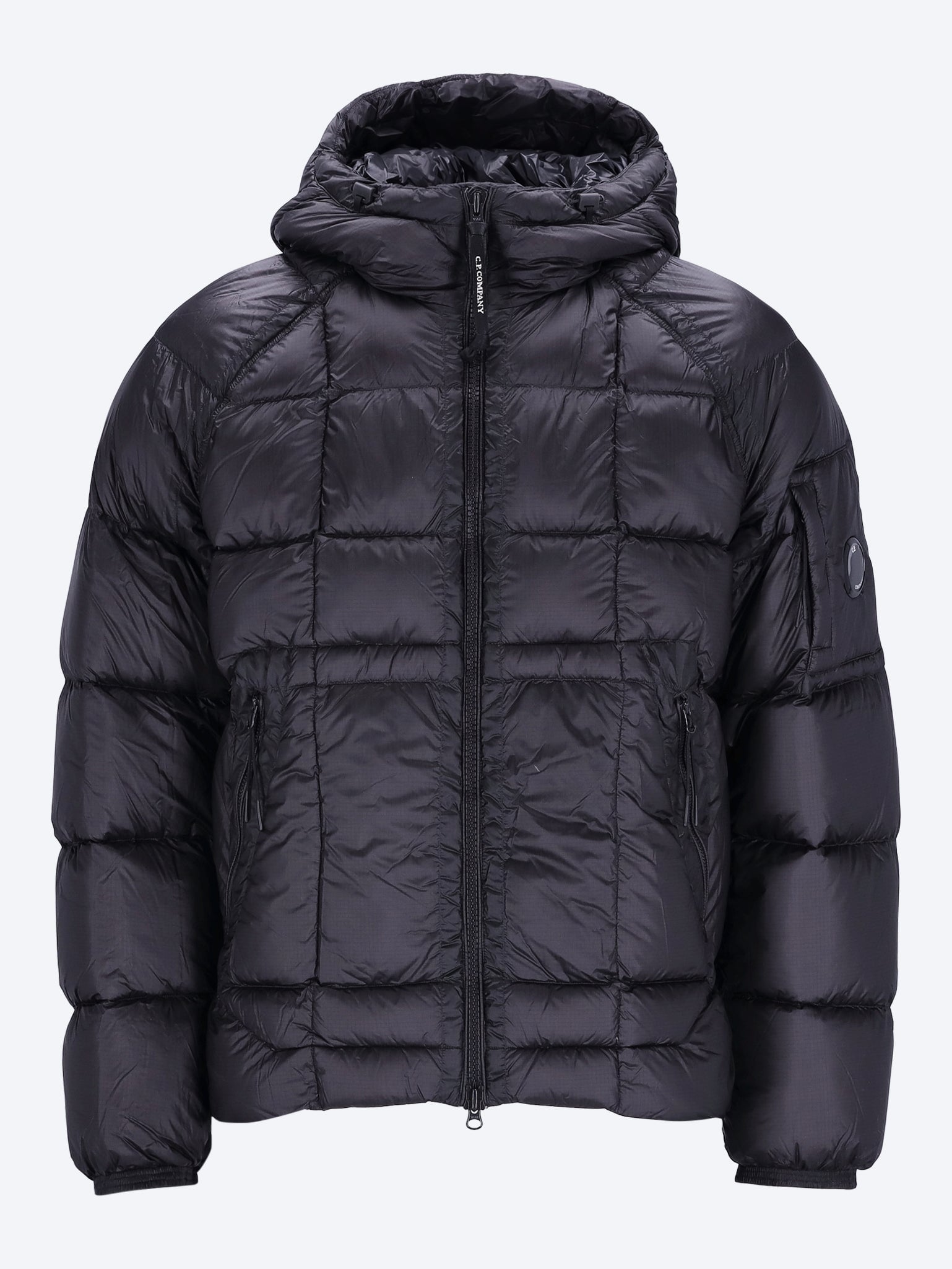 Mittlere Daunenjacke mit Dd-Shell-Kapuze 1