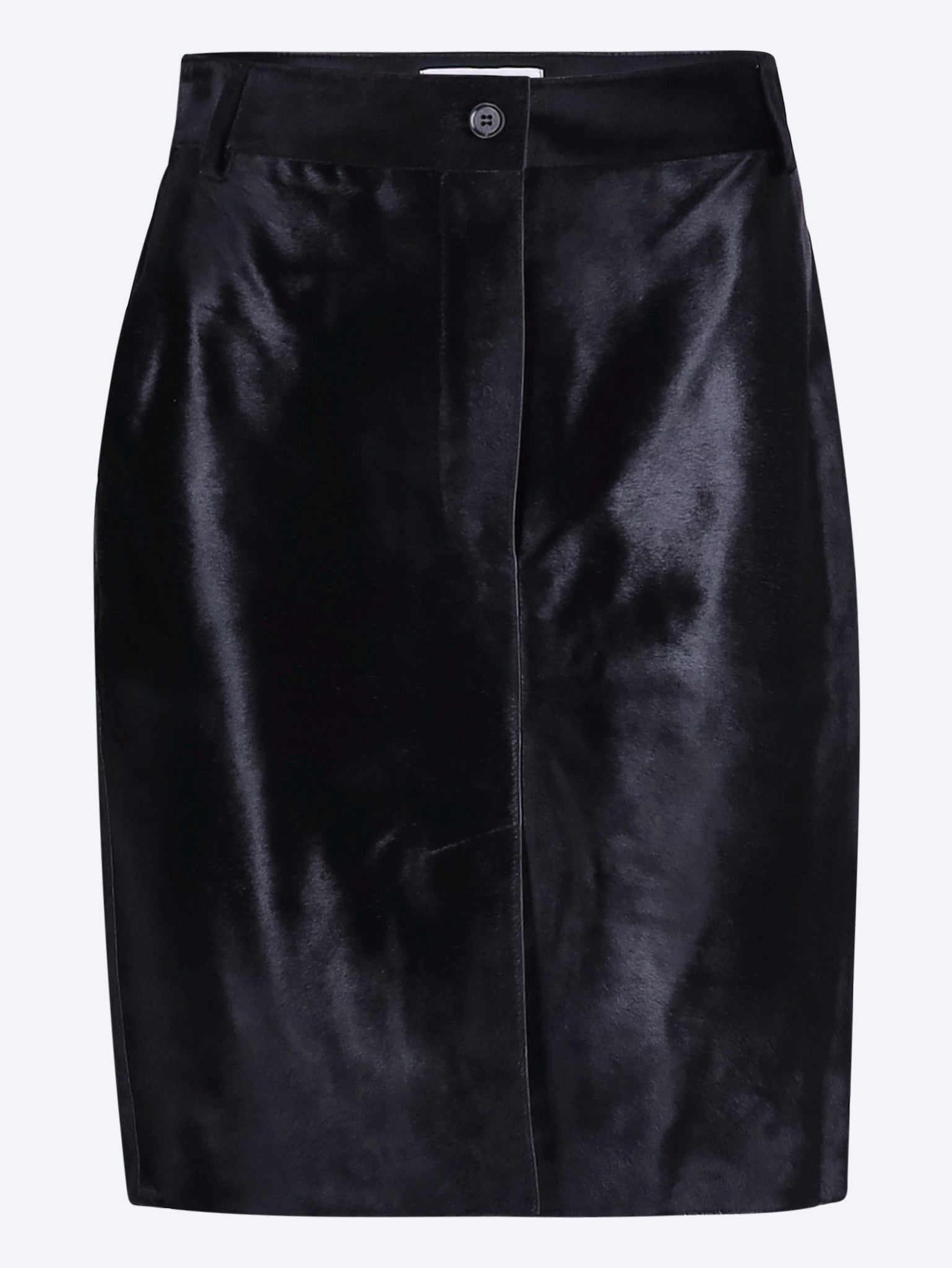Debi leather midi skirt 1