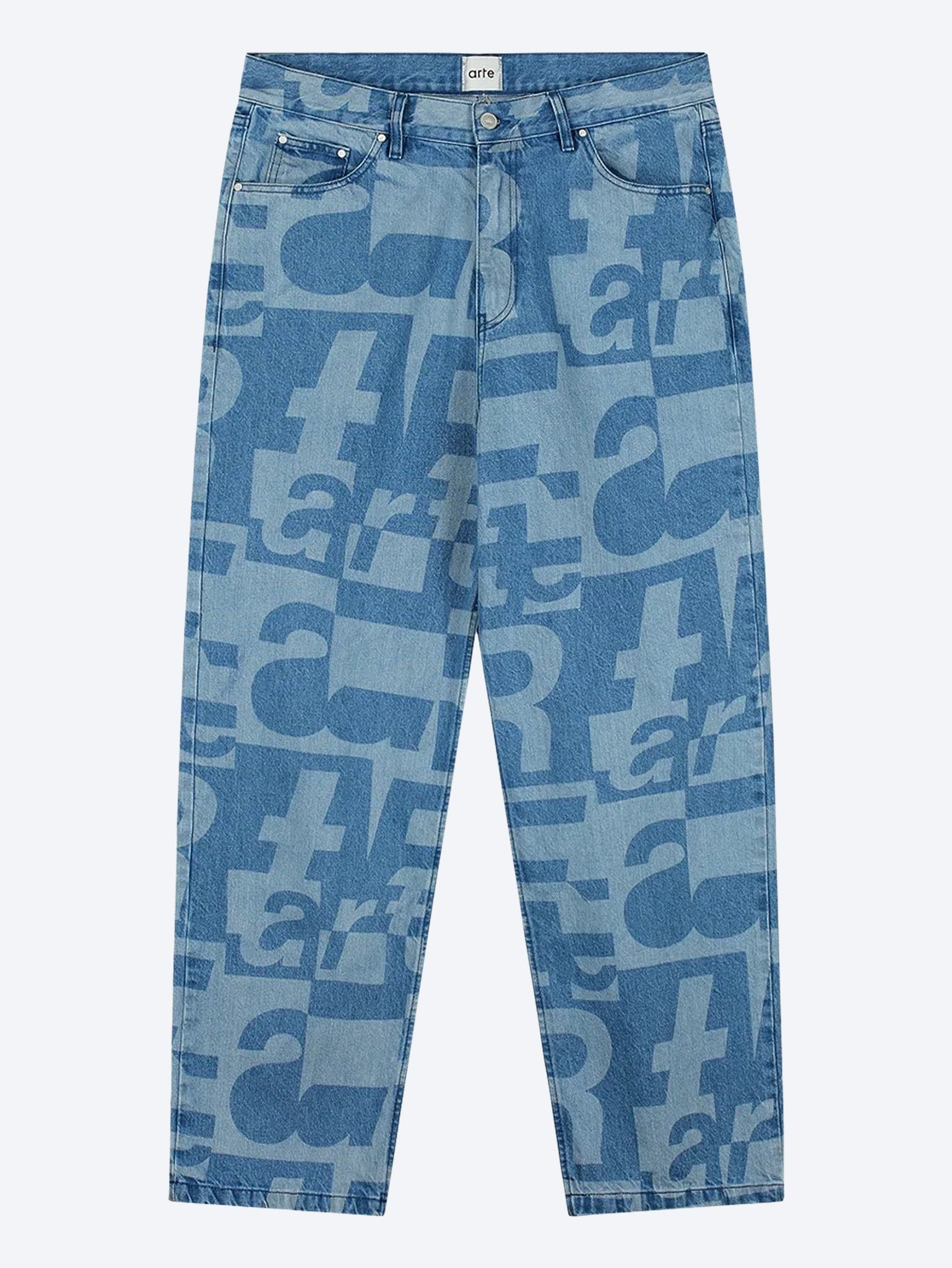 Pantalon all-over en jean 1