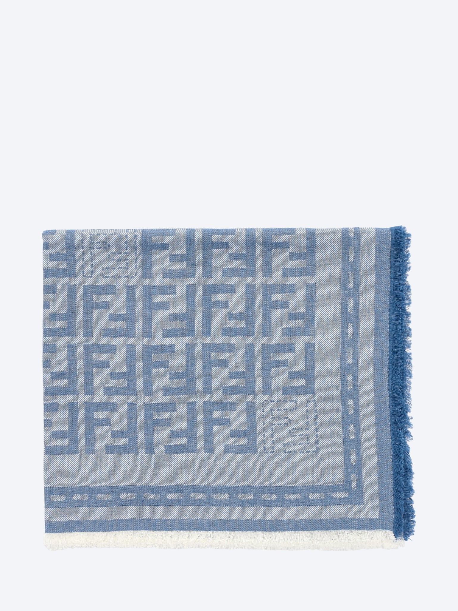 Denim effect ff scarf 1