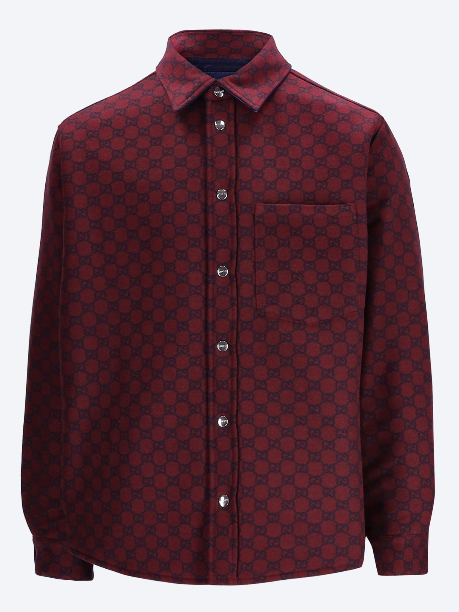Denim reversible shirt 1