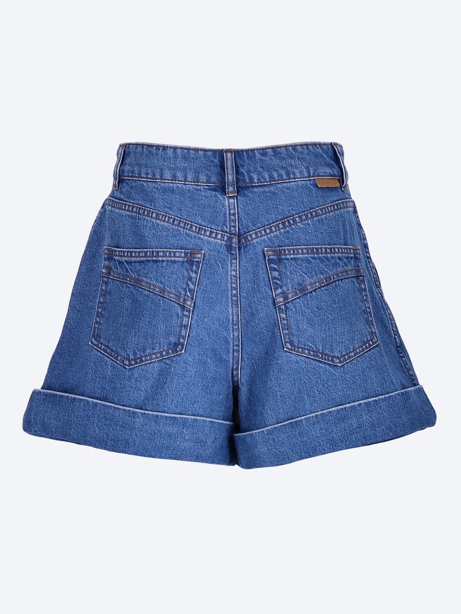 Denim tailored shorts 3