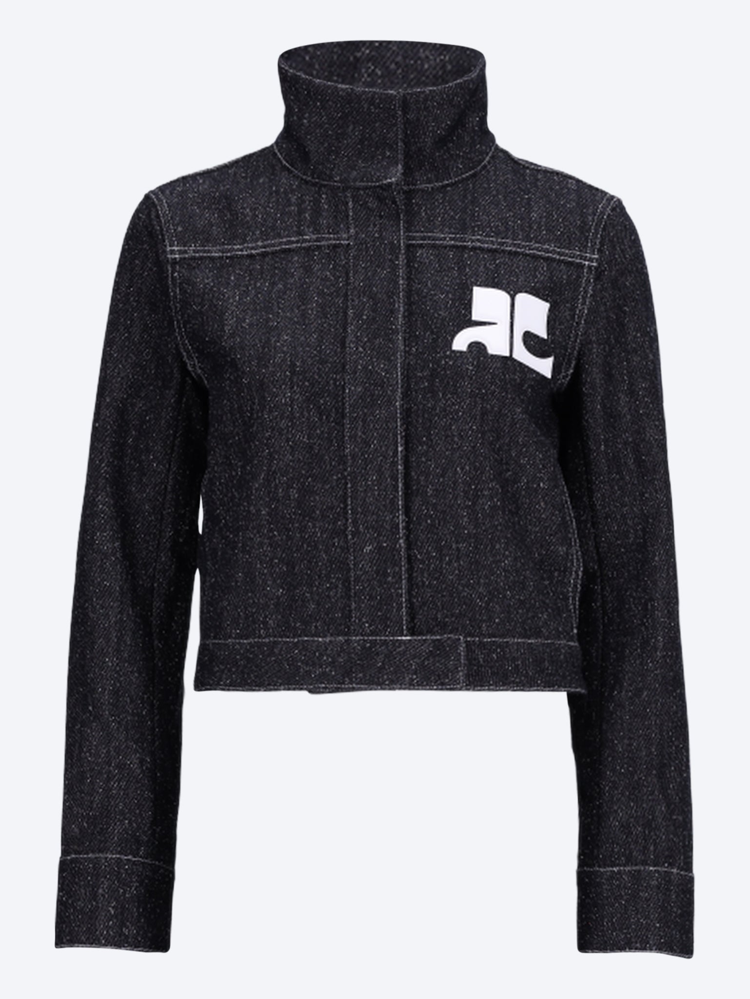 Denim tweed jacket 1