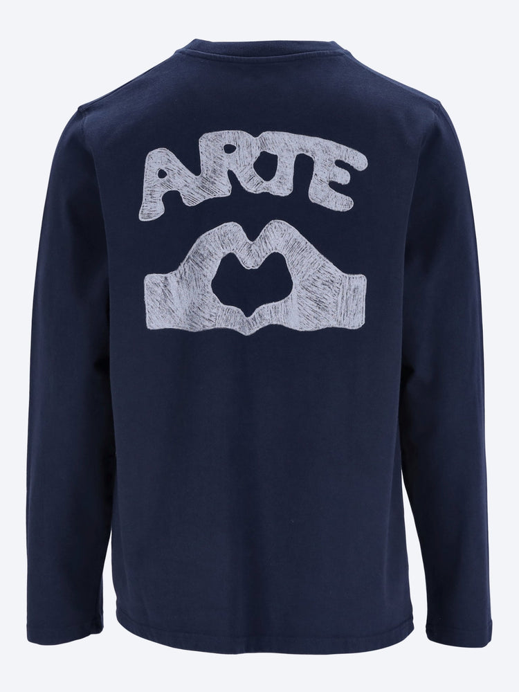 T-shirt à manches longues couture diels 3
