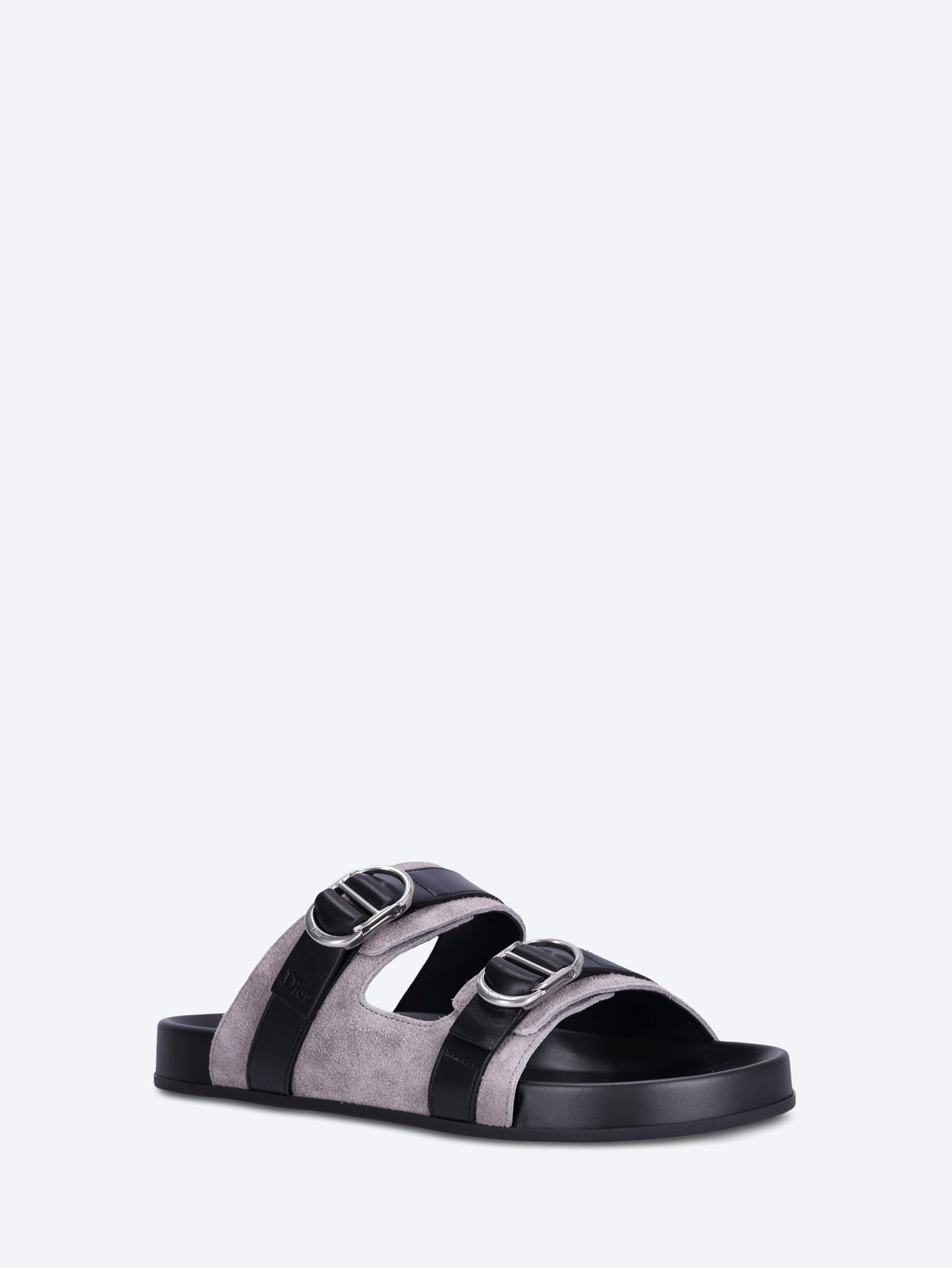 Dior aqua double band suede sandals 2