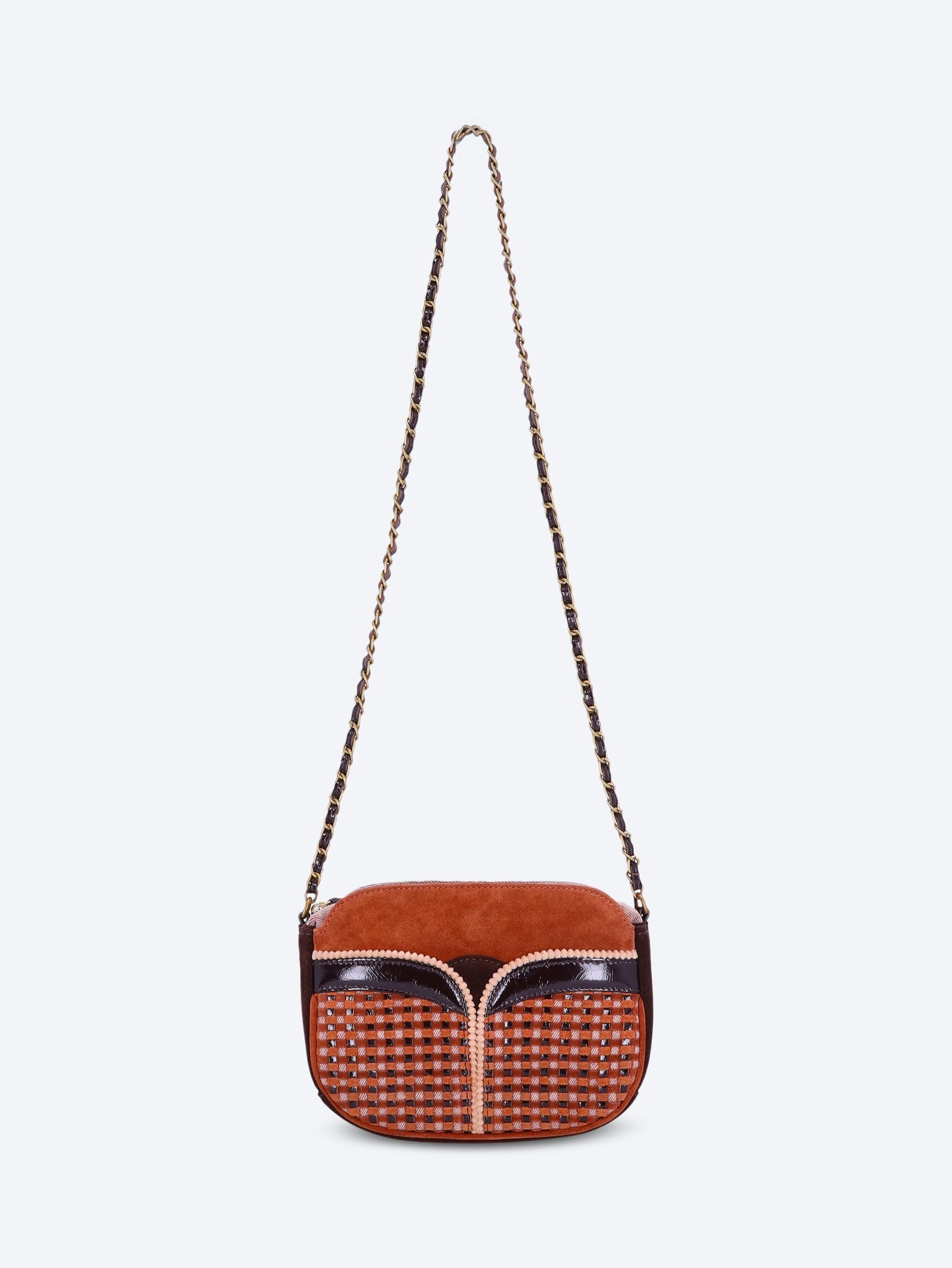 Divine mixmaterials shoulder bag 1