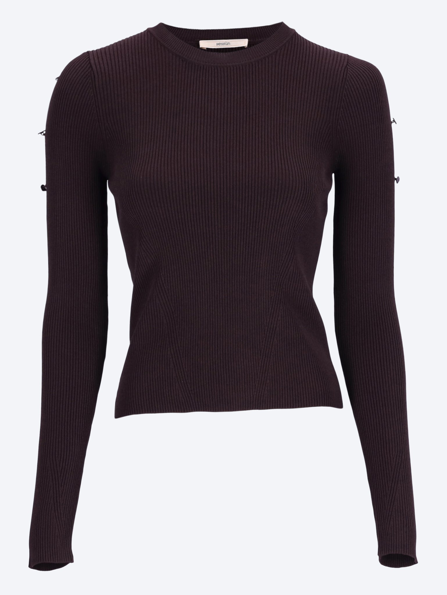 Dizerio ribbed crewneck sweater 1