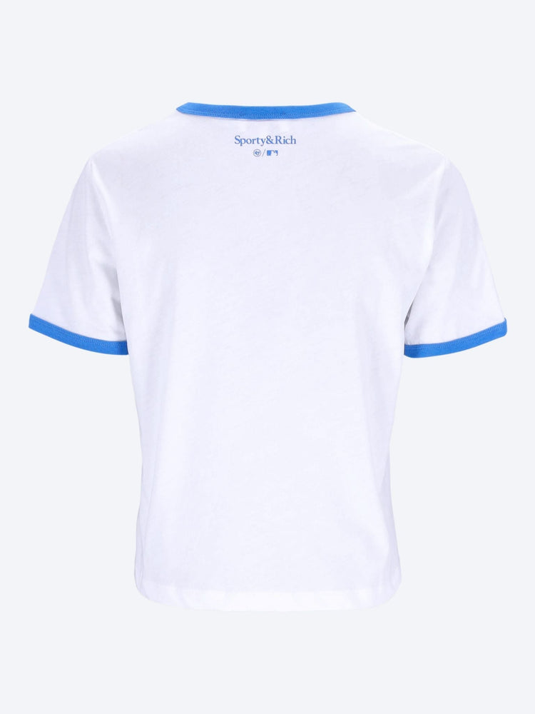 Dodgers serif ringer t-shirt 2