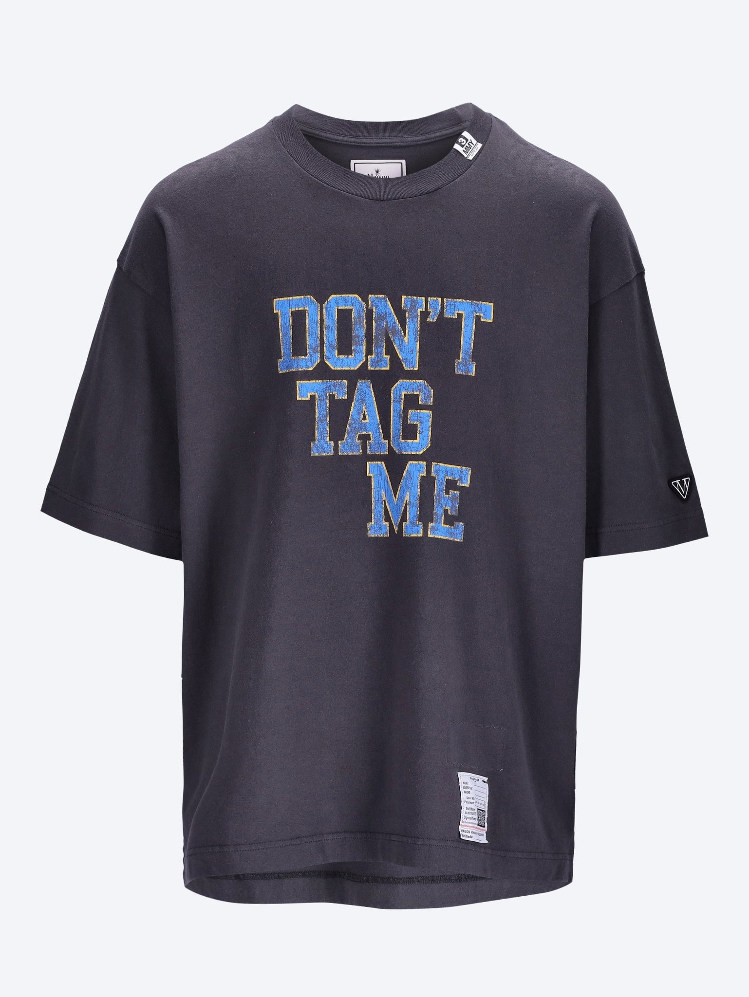 Don't tag me printed t-shirt 1