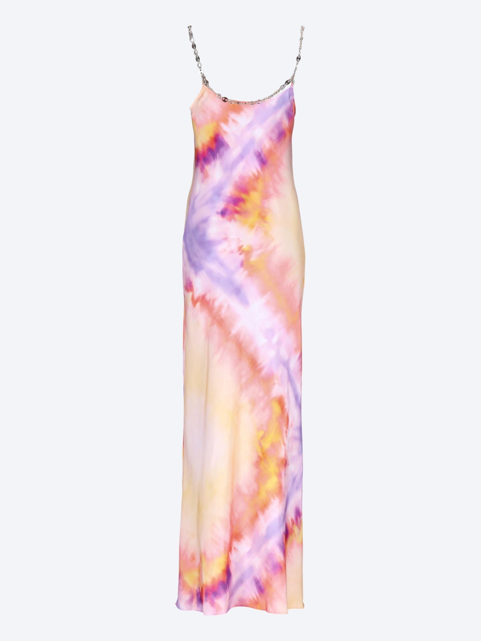 Double satin imprime dress 3