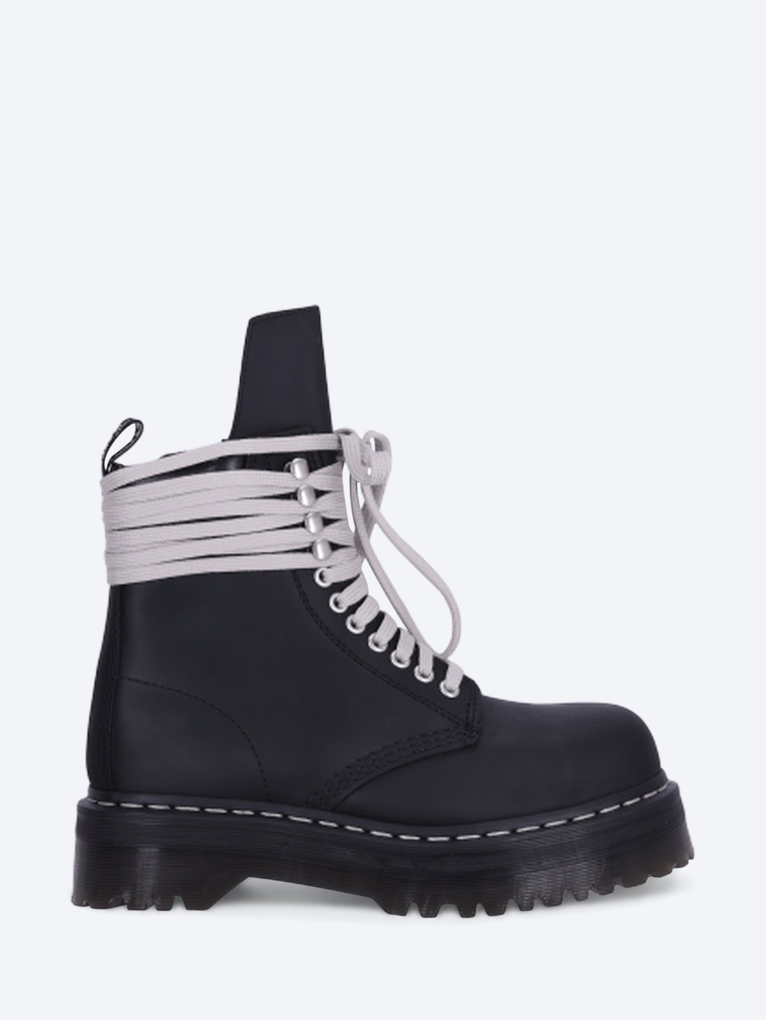 Dr. Martens x Rick Owens Lederstiefel mit vier Sohlen und Stahlkappe 1