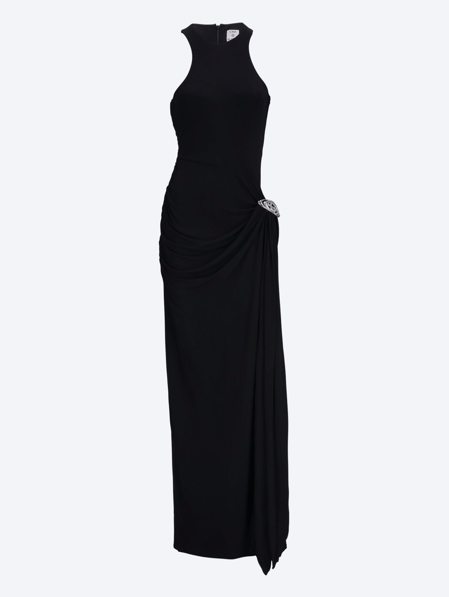 Draped maxi dress 1