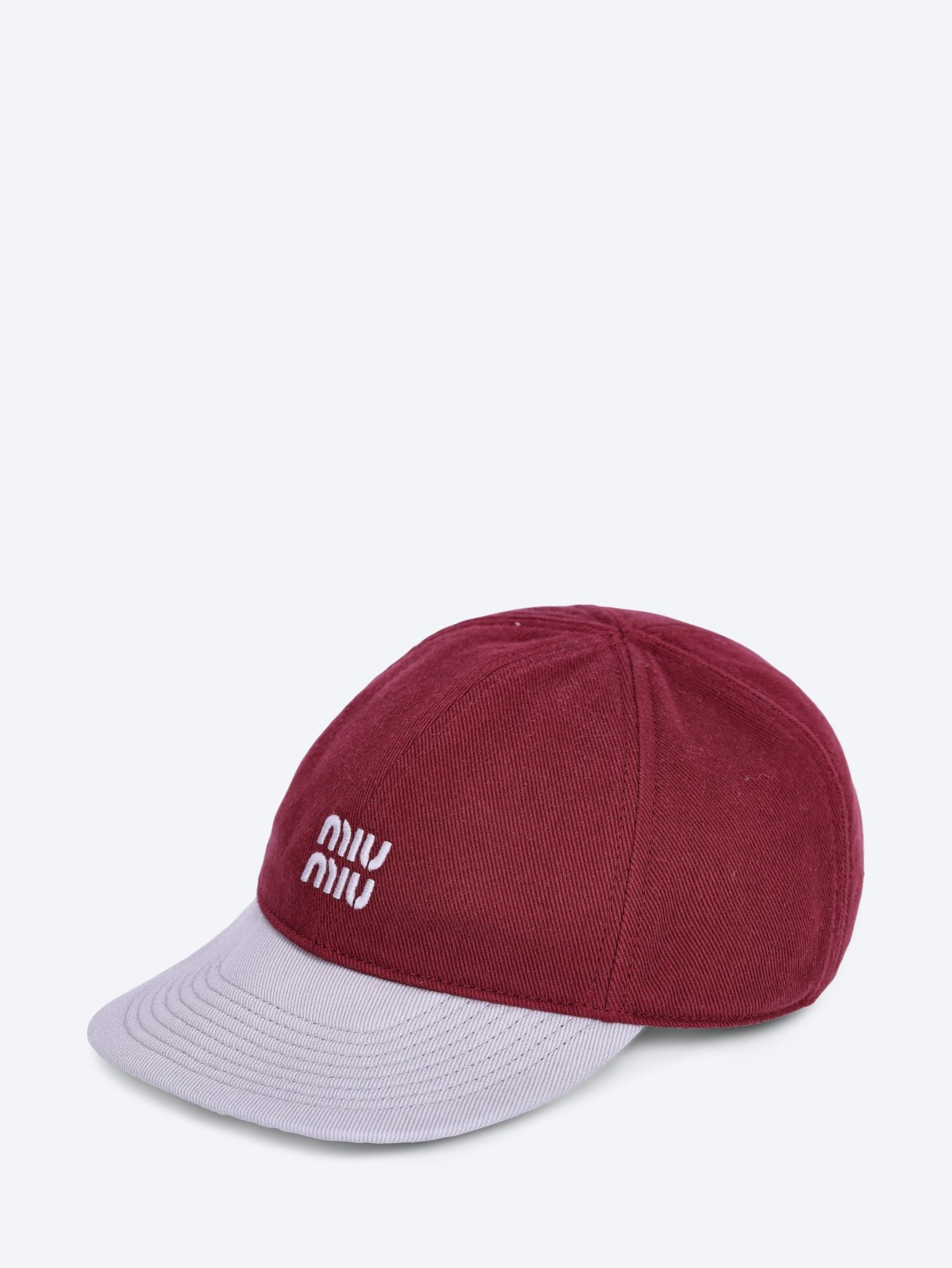 Casquette bicolore lavée en Drill 2