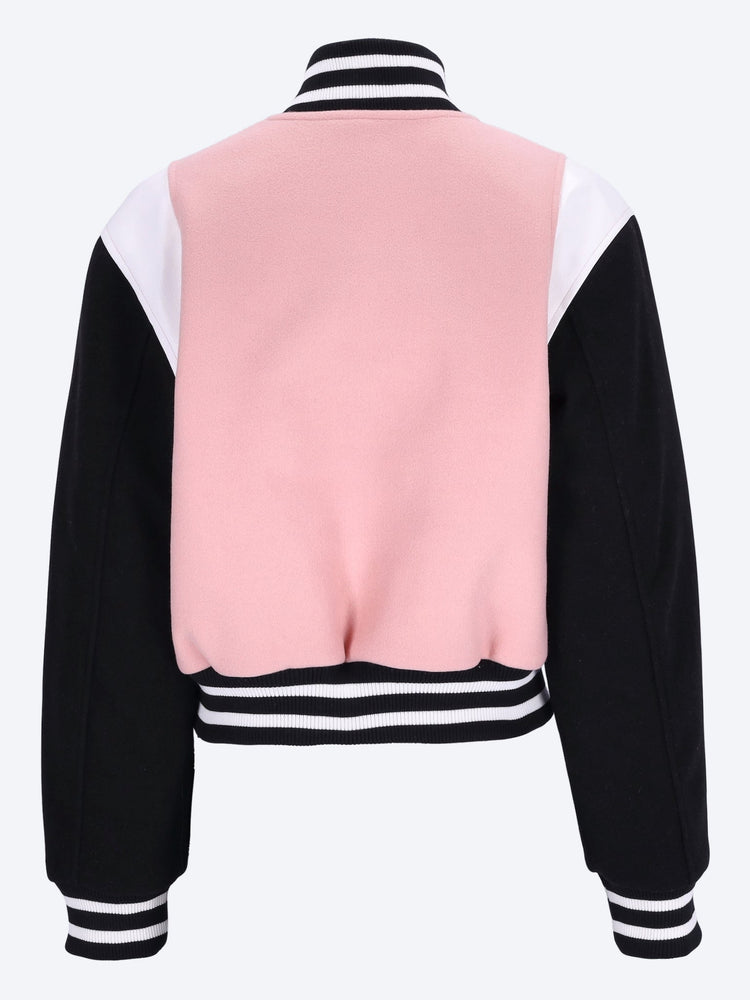 Veste universitaire coupée dégoulinante 3