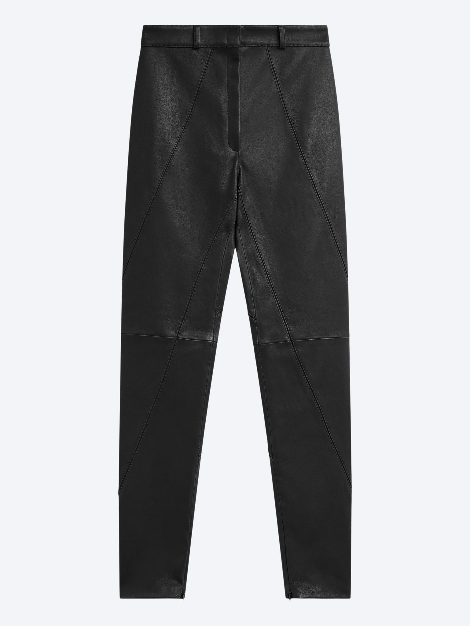 Hose mit Einsätzen aus Stretchleder von Dune 1