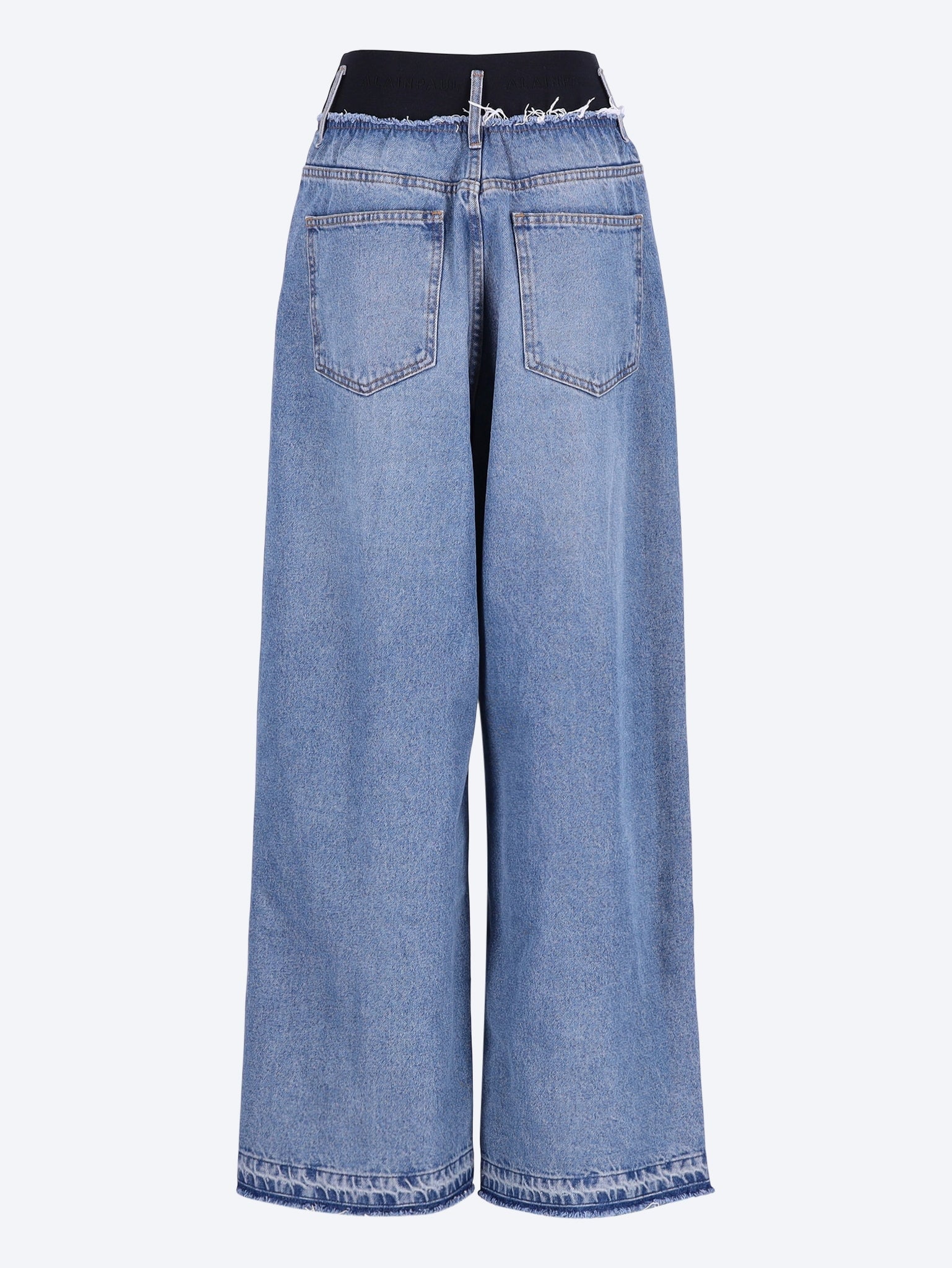 Elasticated waist knee jeans 3