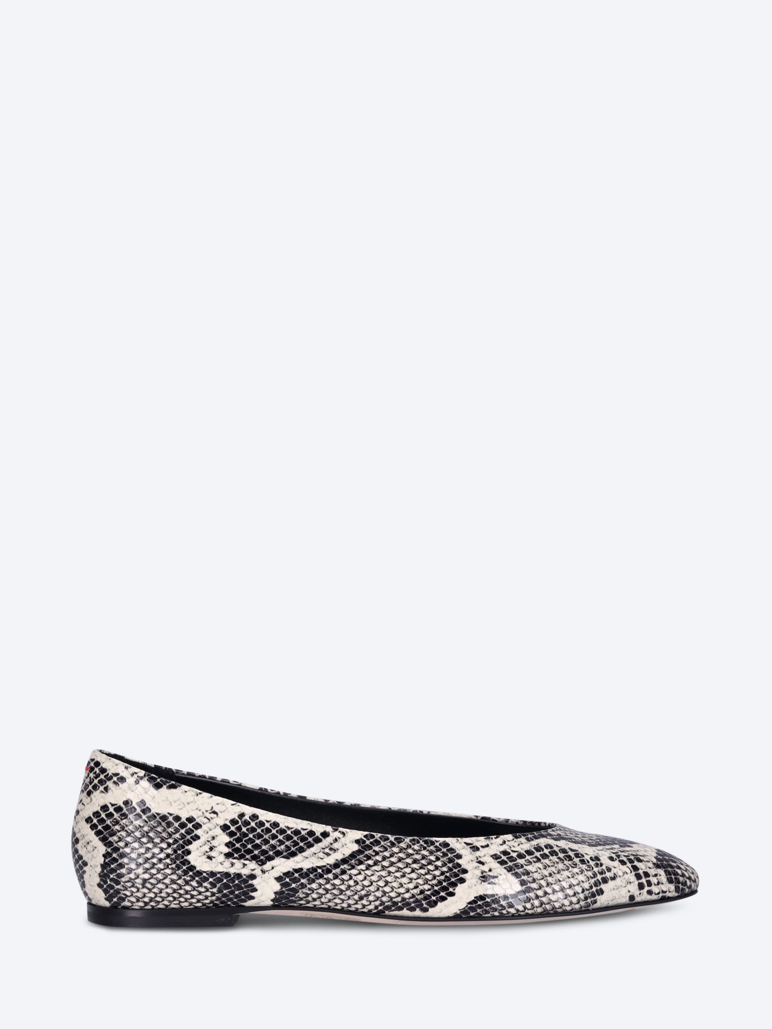 Ellie snake print ballerinas 1
