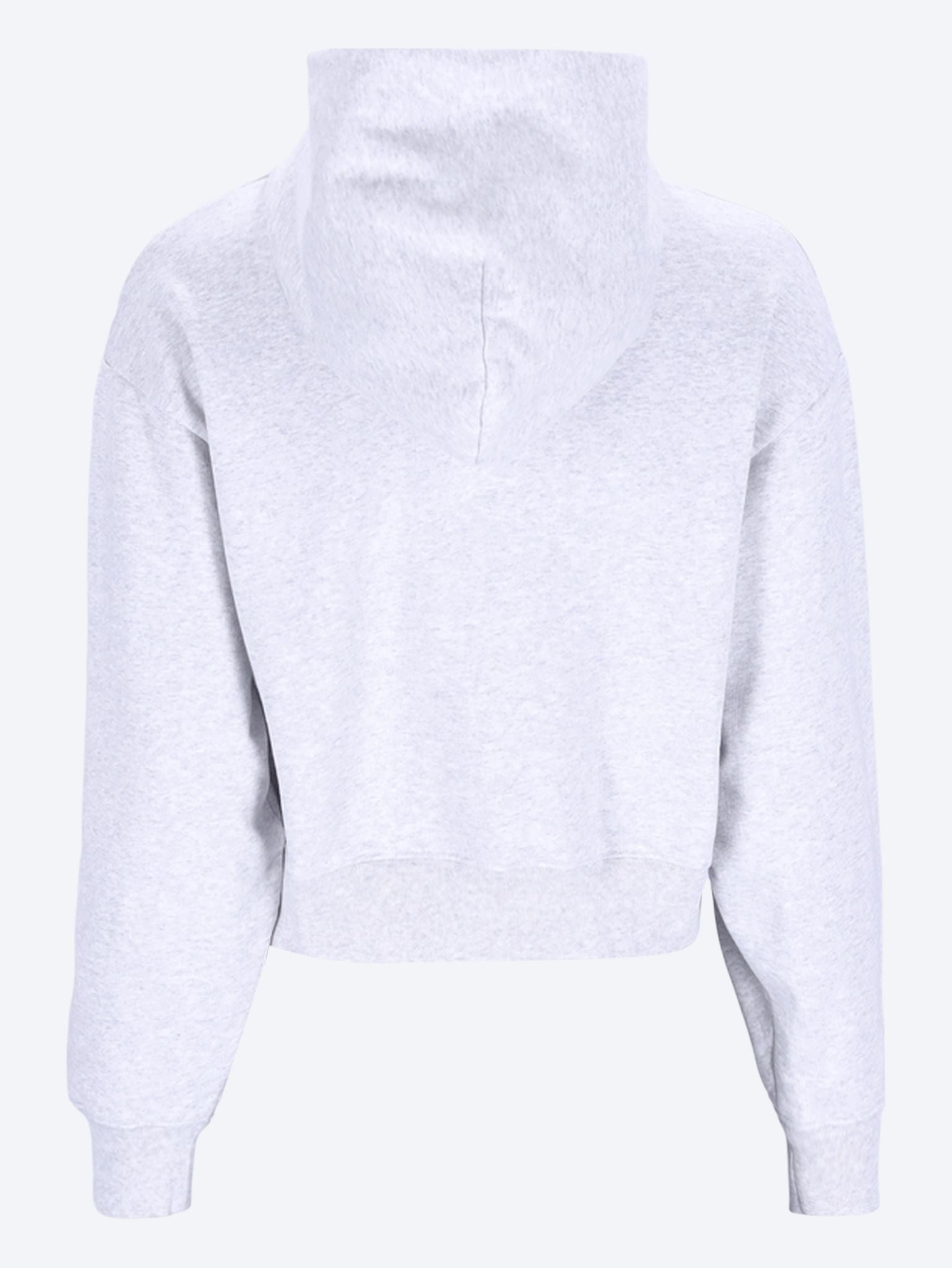 Emblem cropped zipped hoodie 3