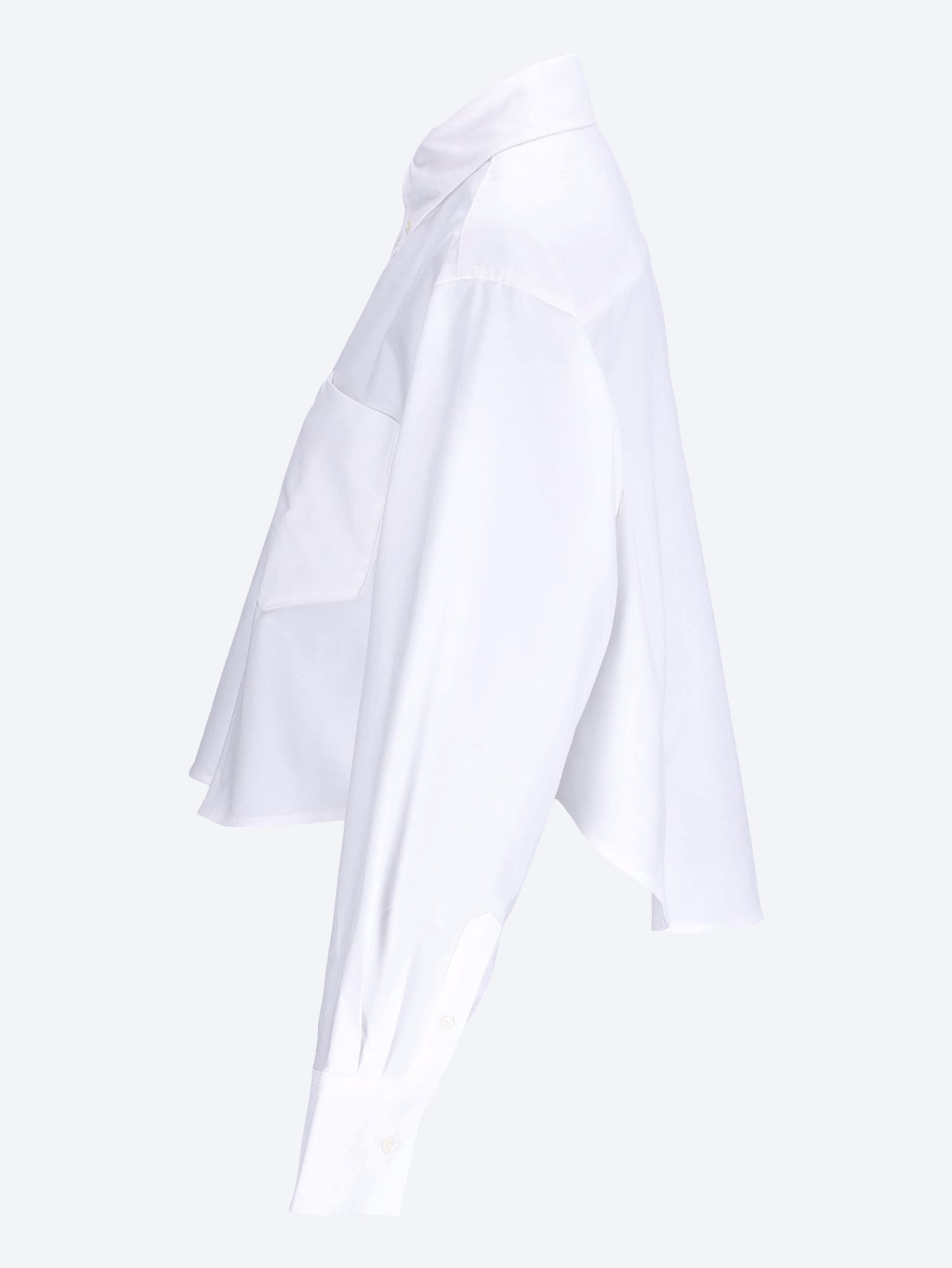 Embossed adc oversized cropped shirt 2