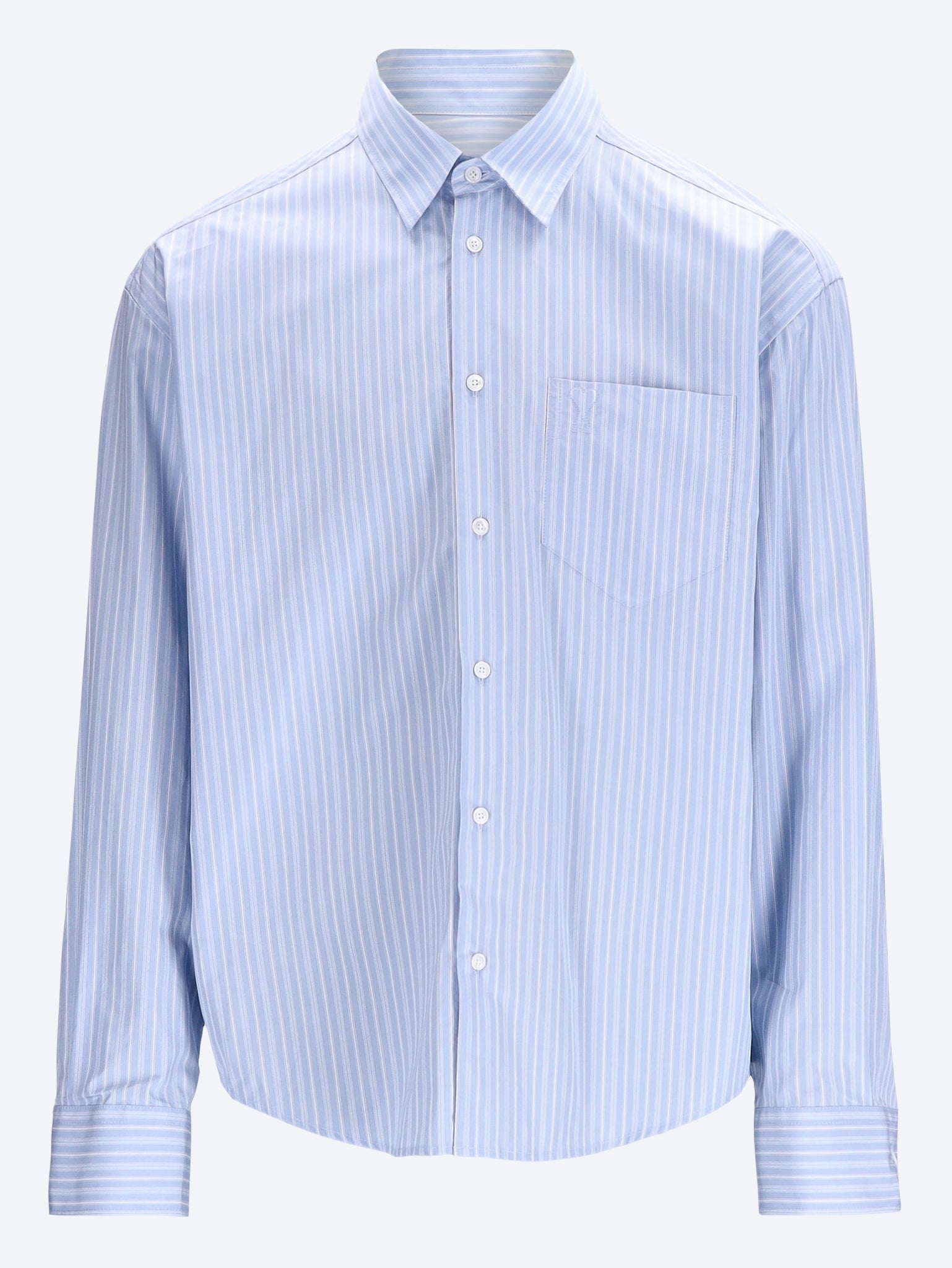 Chemise manches longues boxy embossée ami de coeur 1