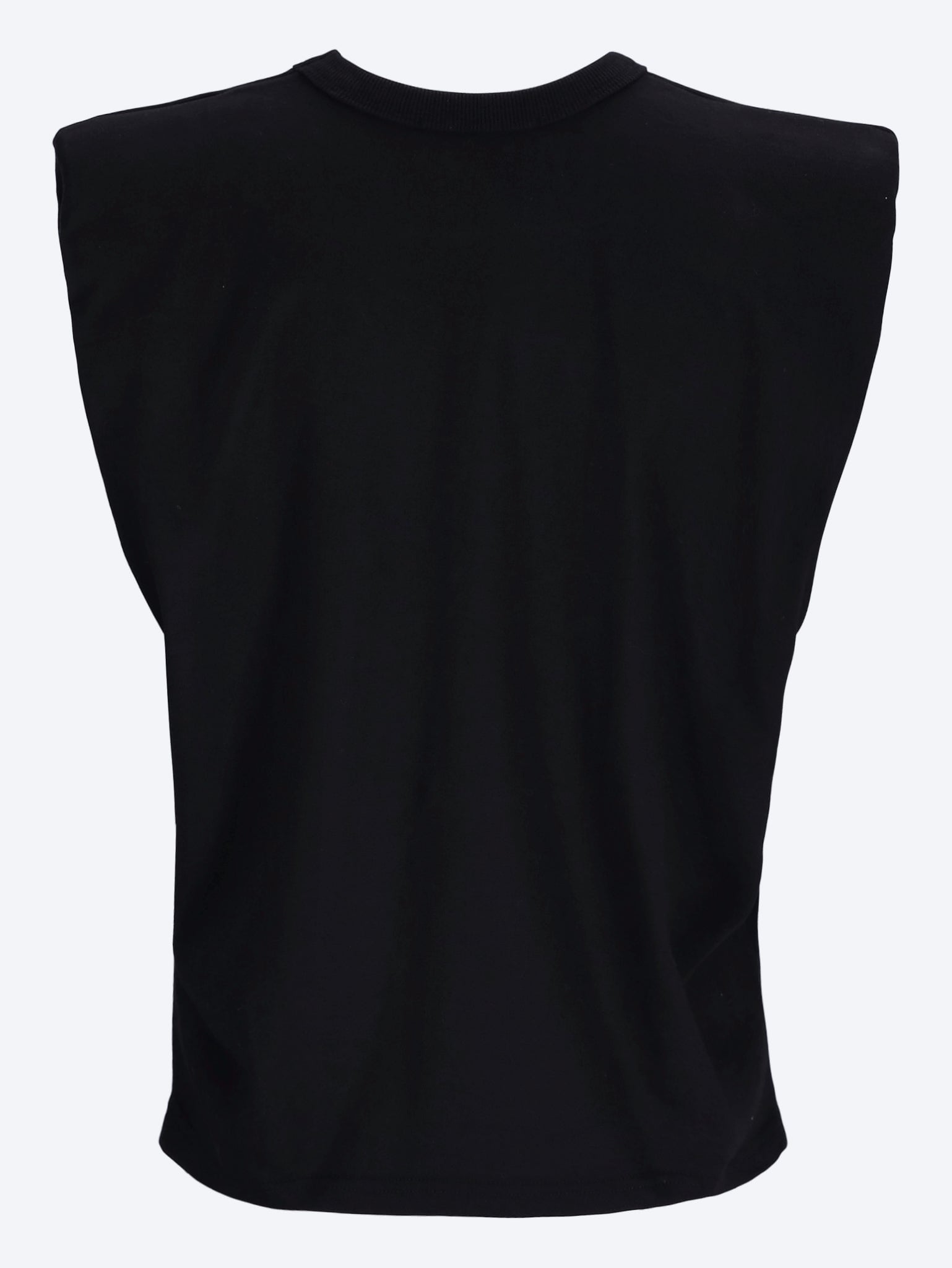 T-shirt musclé aux épaules matelassées Eva 3