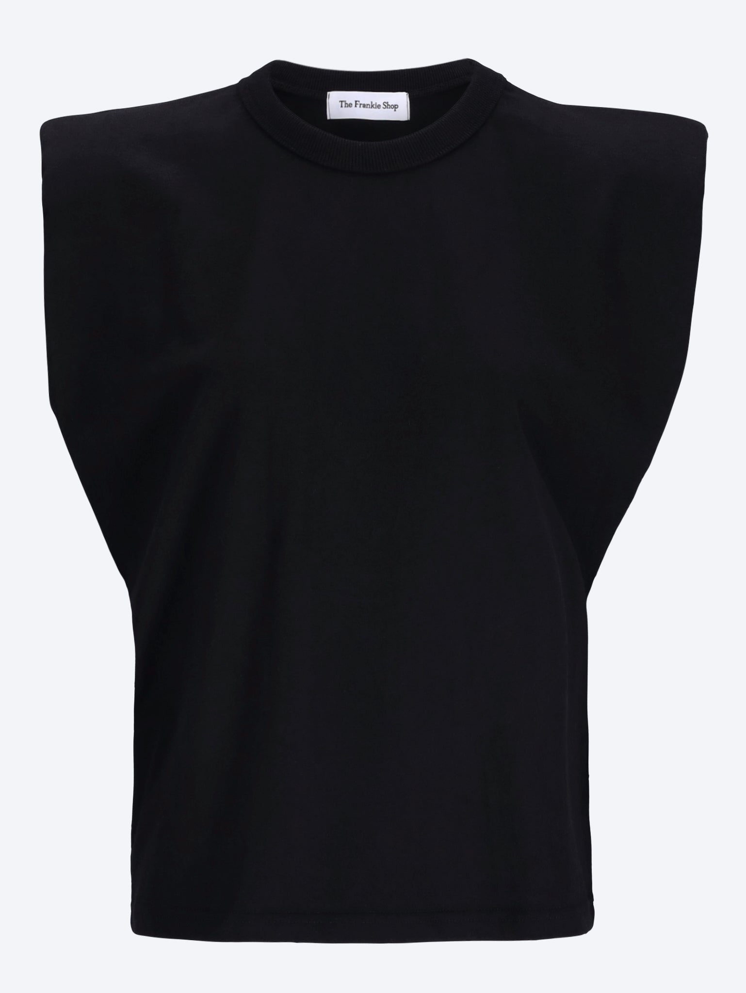 T-shirt musclé aux épaules matelassées Eva 1