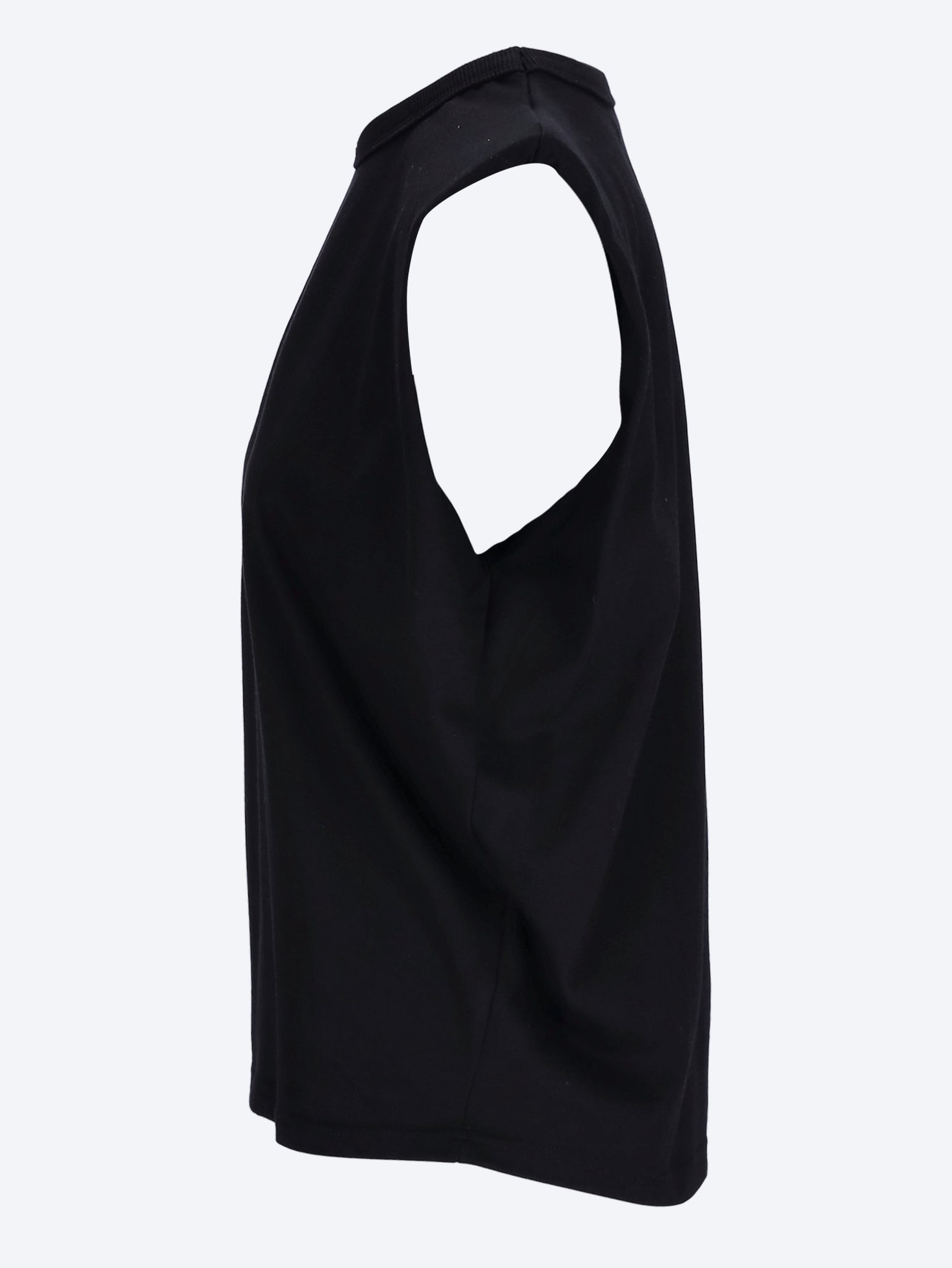T-shirt musclé aux épaules matelassées Eva 2