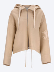 Veste à capuche de vêtements de sport feutré ref: