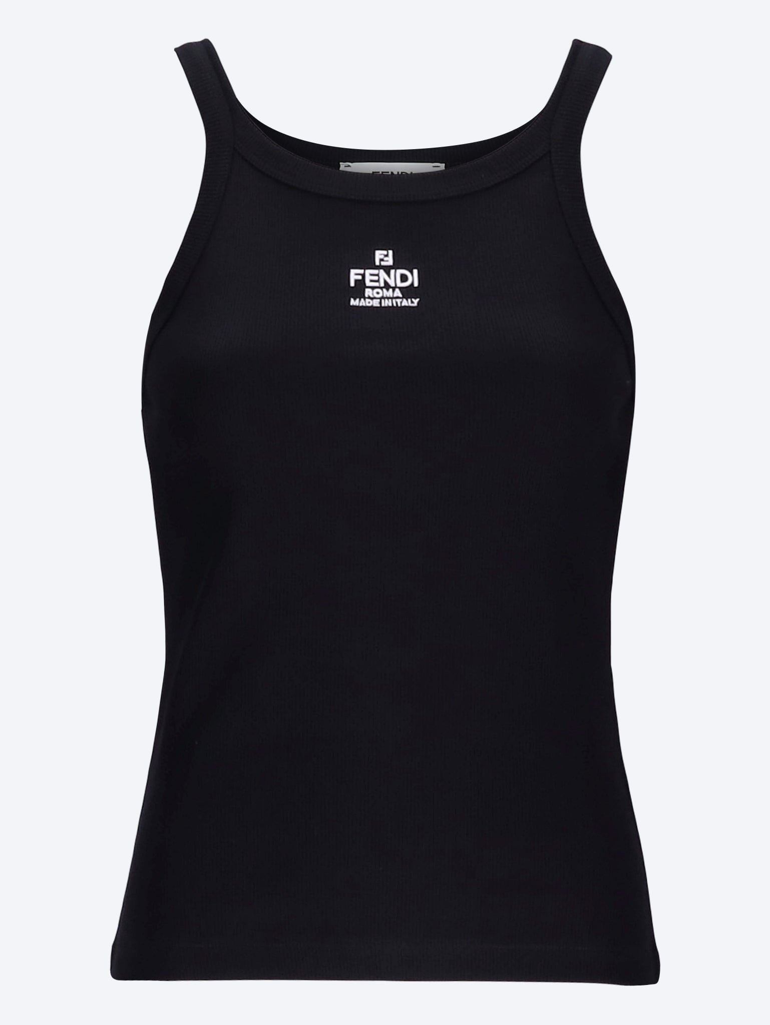 Fendi ribbed cotton top 1