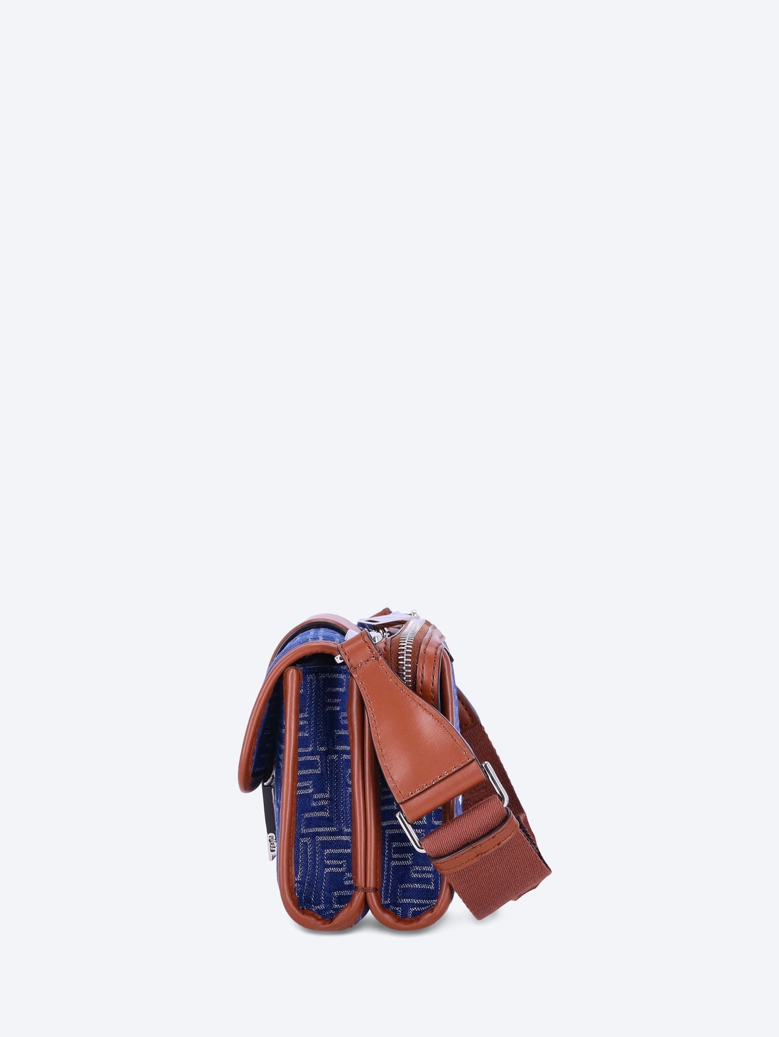 Ff denim double baguette bag 3