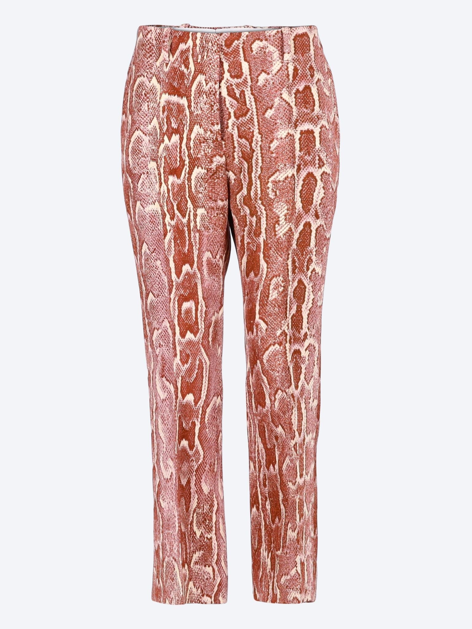 Fitted cropped pants 1
