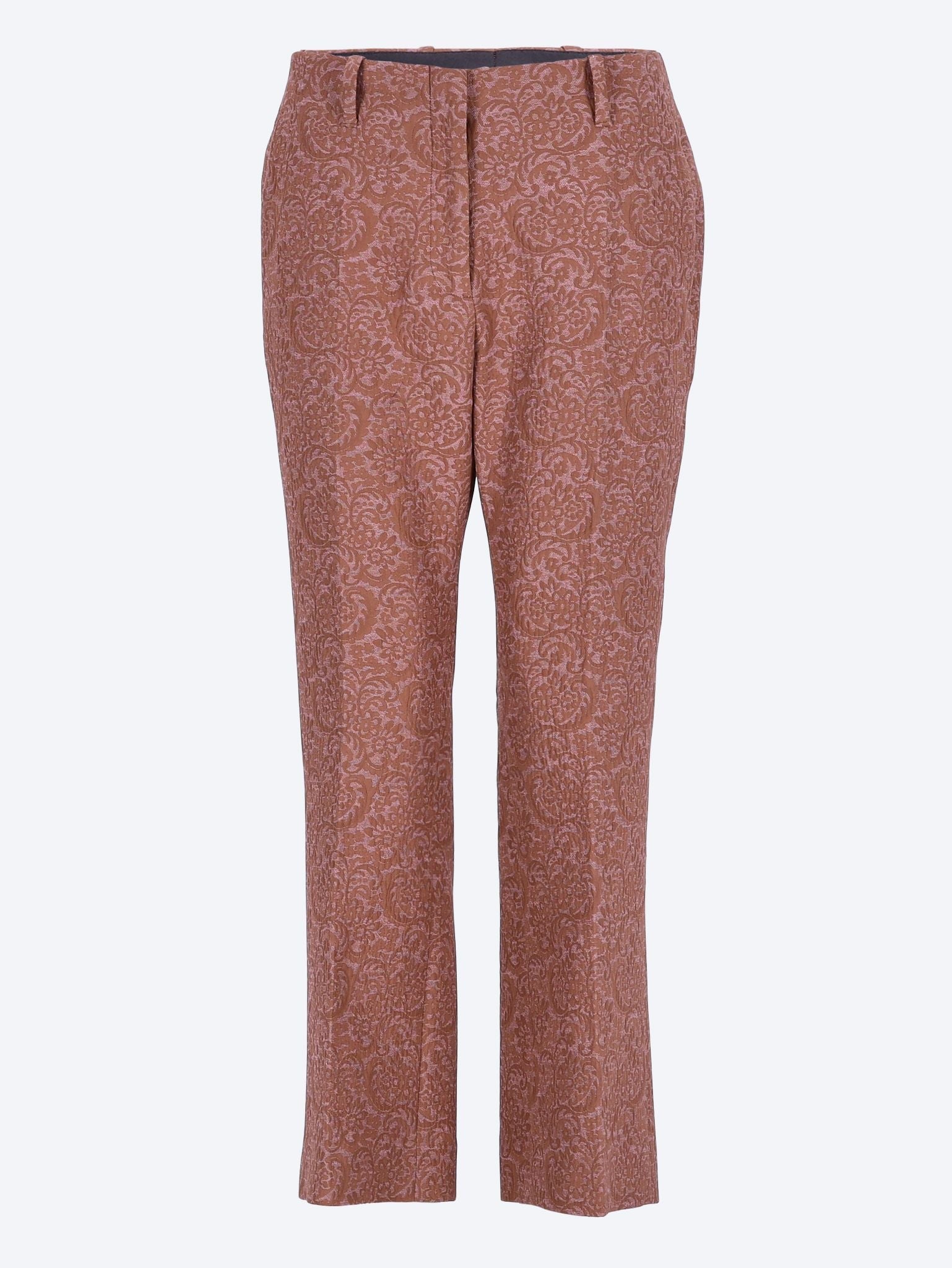 Fitted cropped pants 1