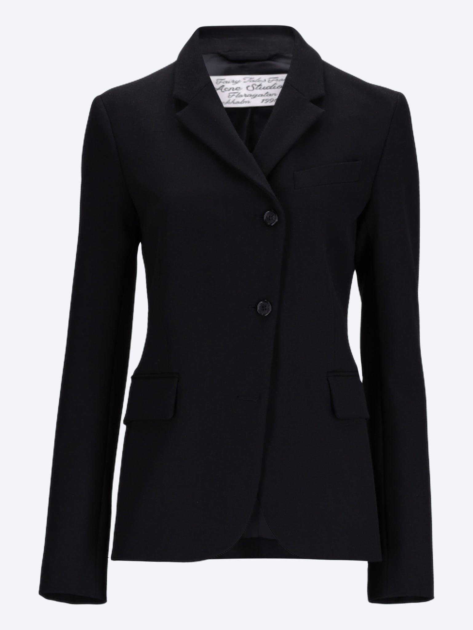 Taillierte Anzugjacke aus Wolle 1