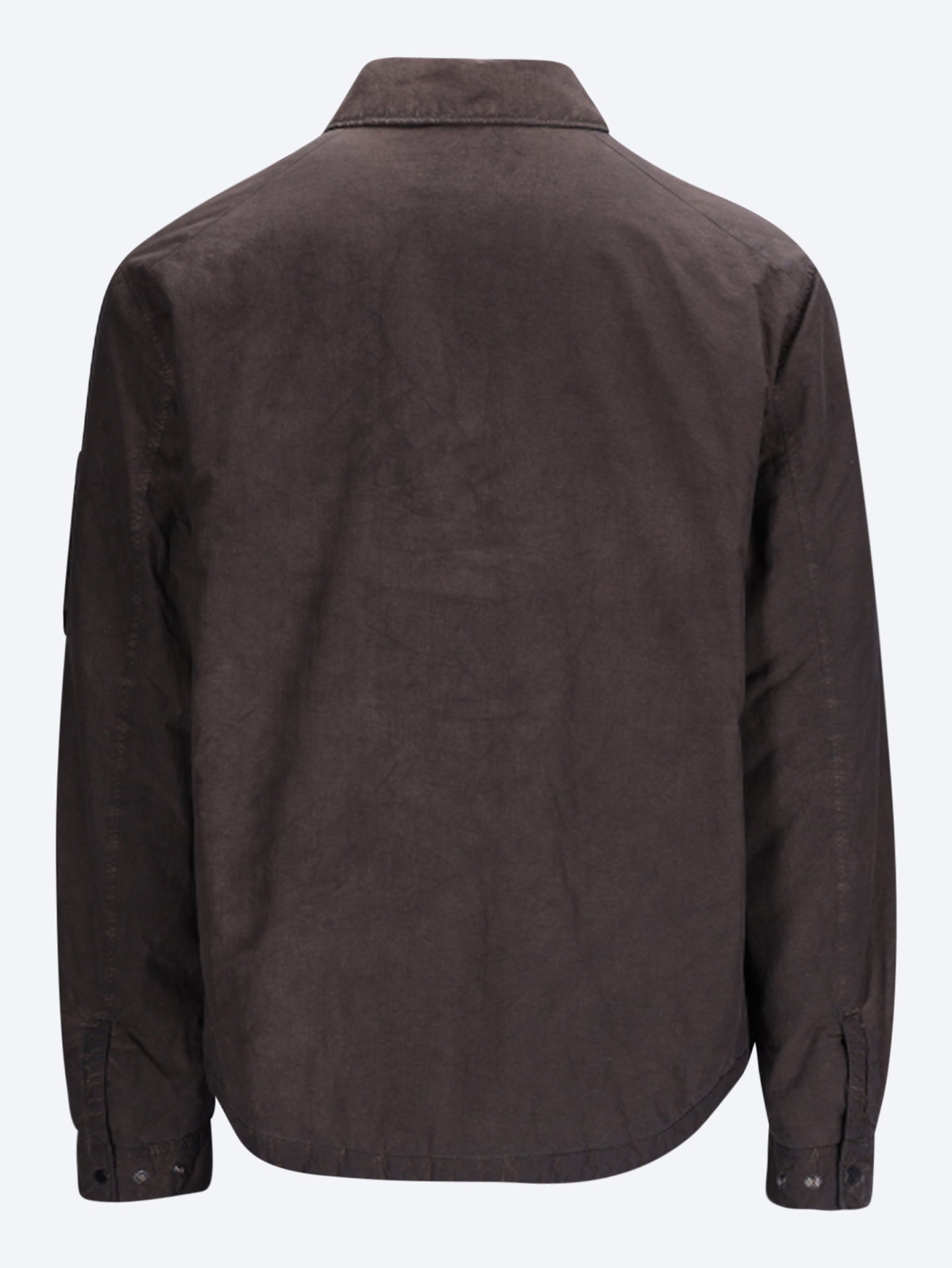 Flatt nylon padded zipped overshirt 3